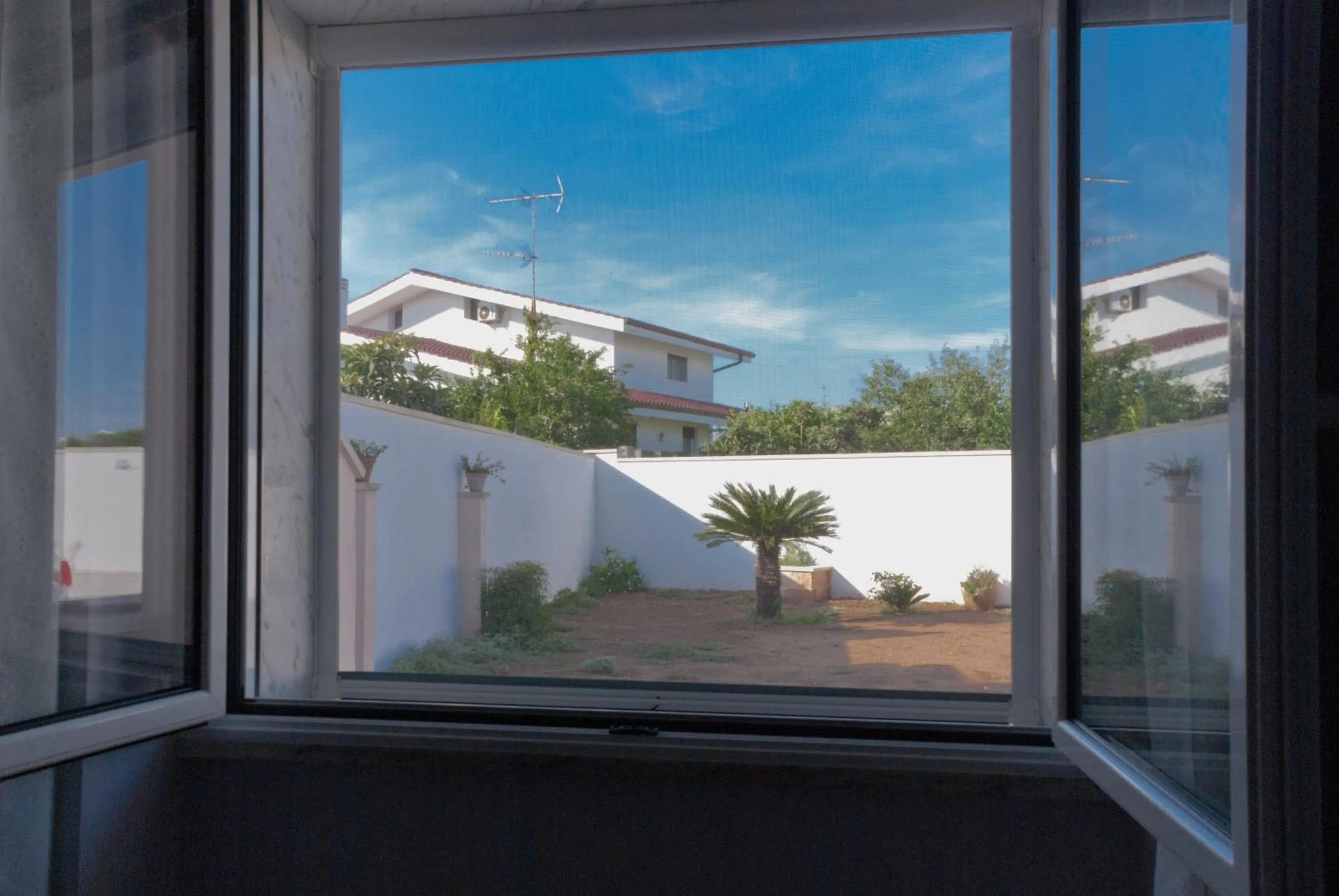 Garden view in B&B Mamma Carolina