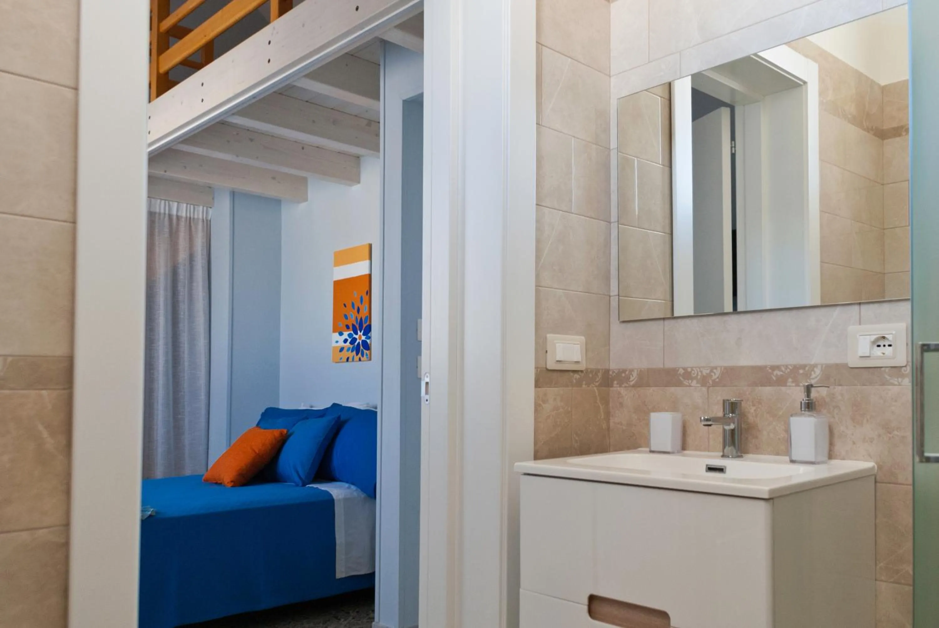 Shower in B&B Mamma Carolina