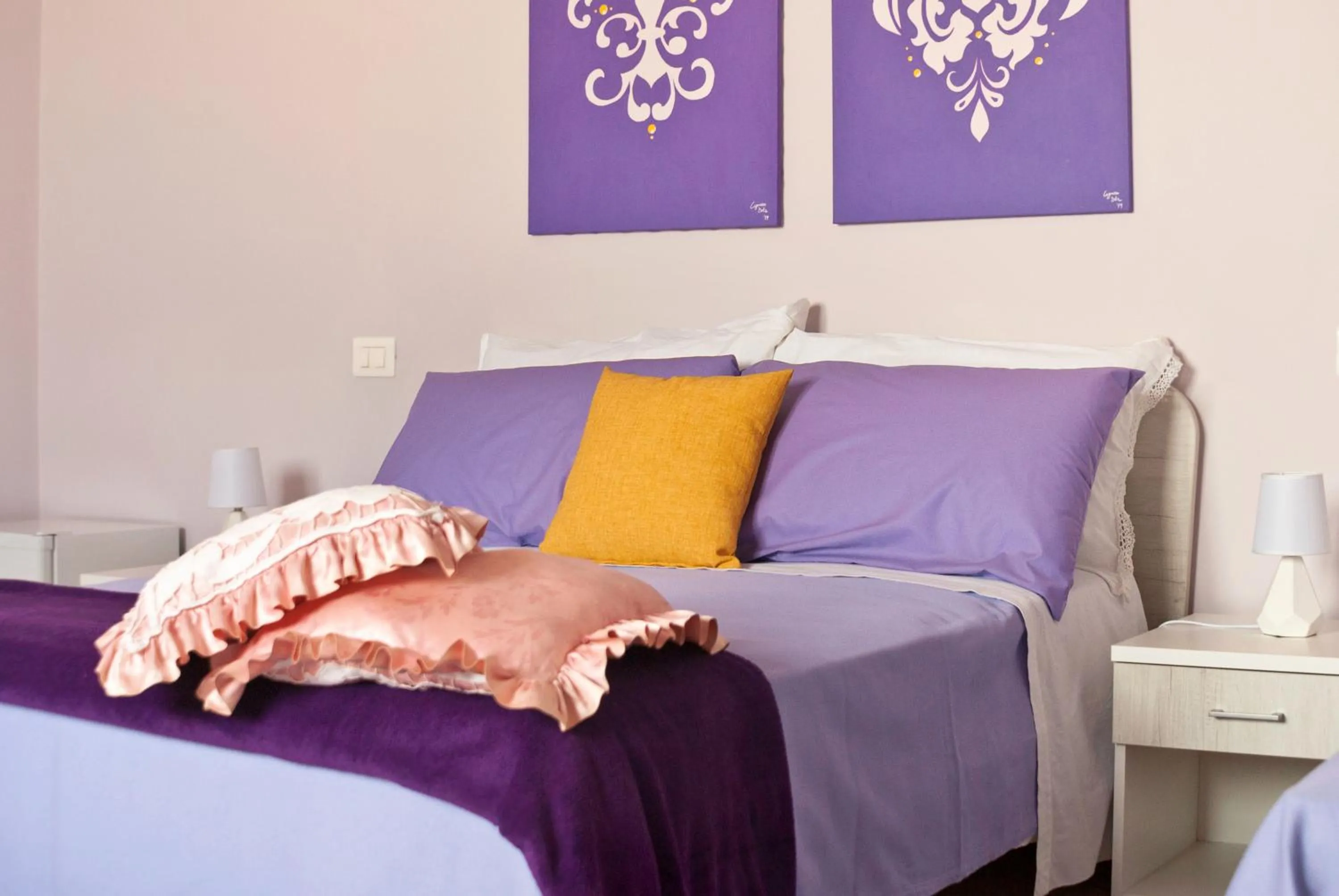 Bed in B&B Mamma Carolina