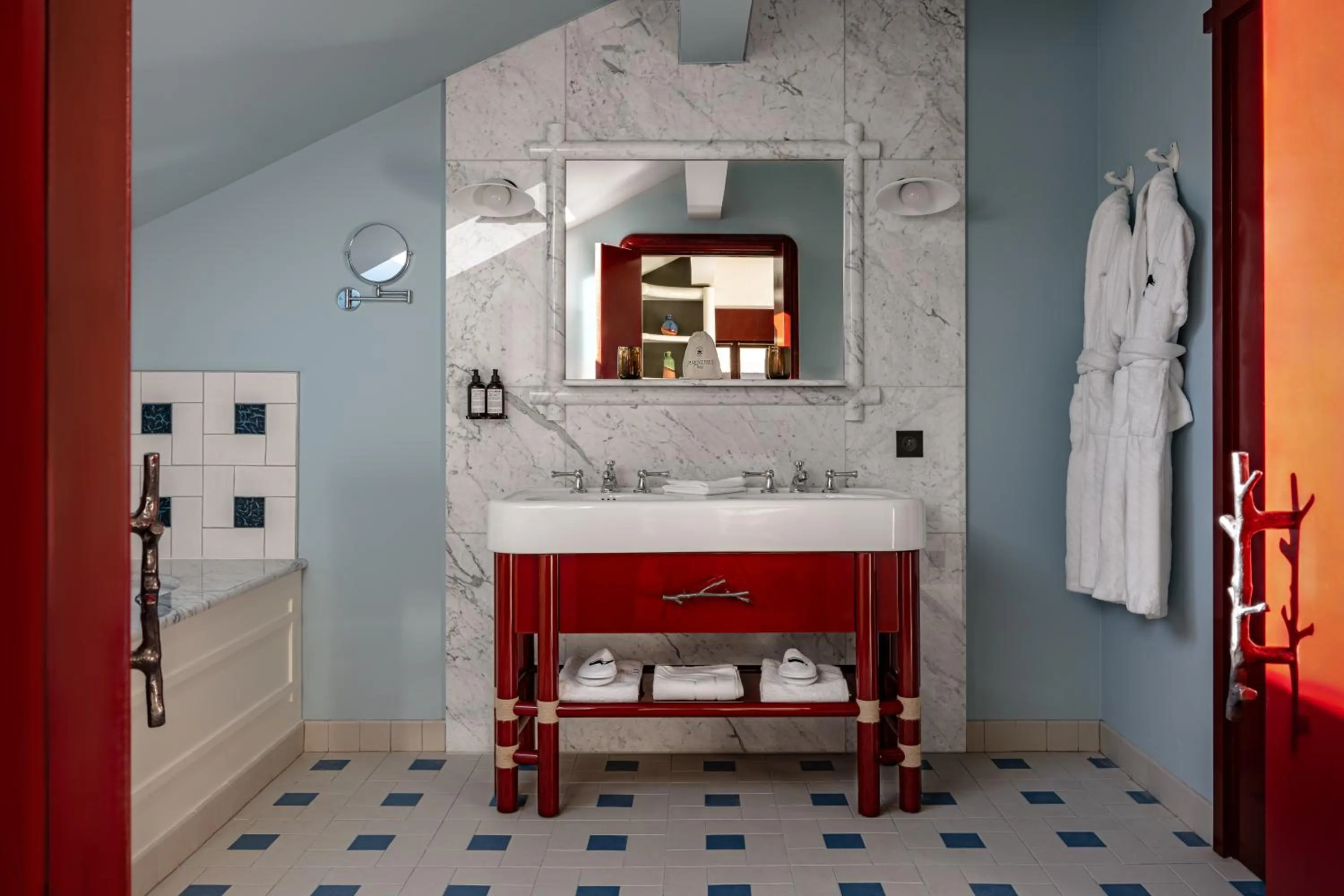 Bathroom in Experimental Chalet Val d'Isère