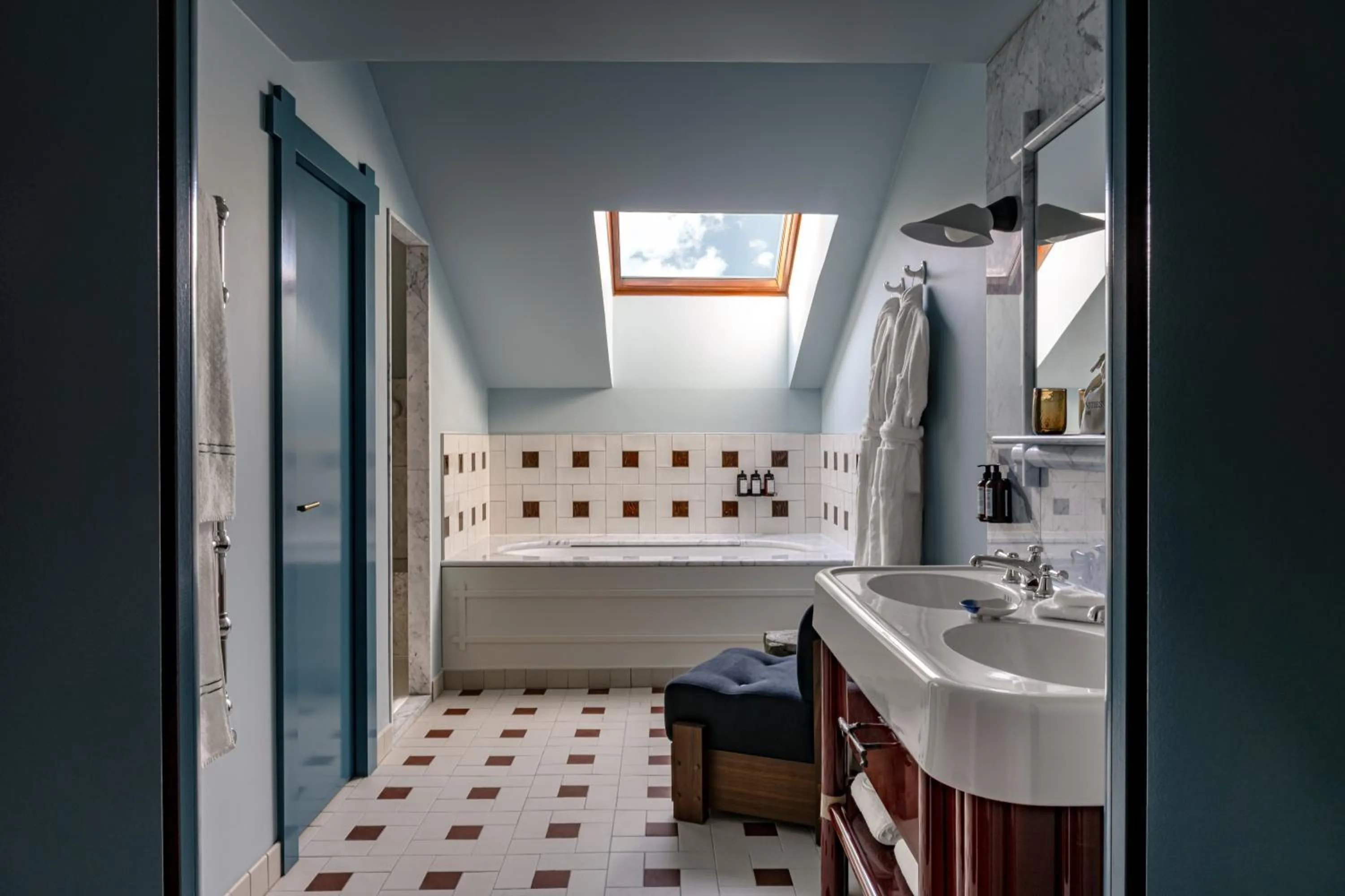 Bathroom in Experimental Chalet Val d'Isère