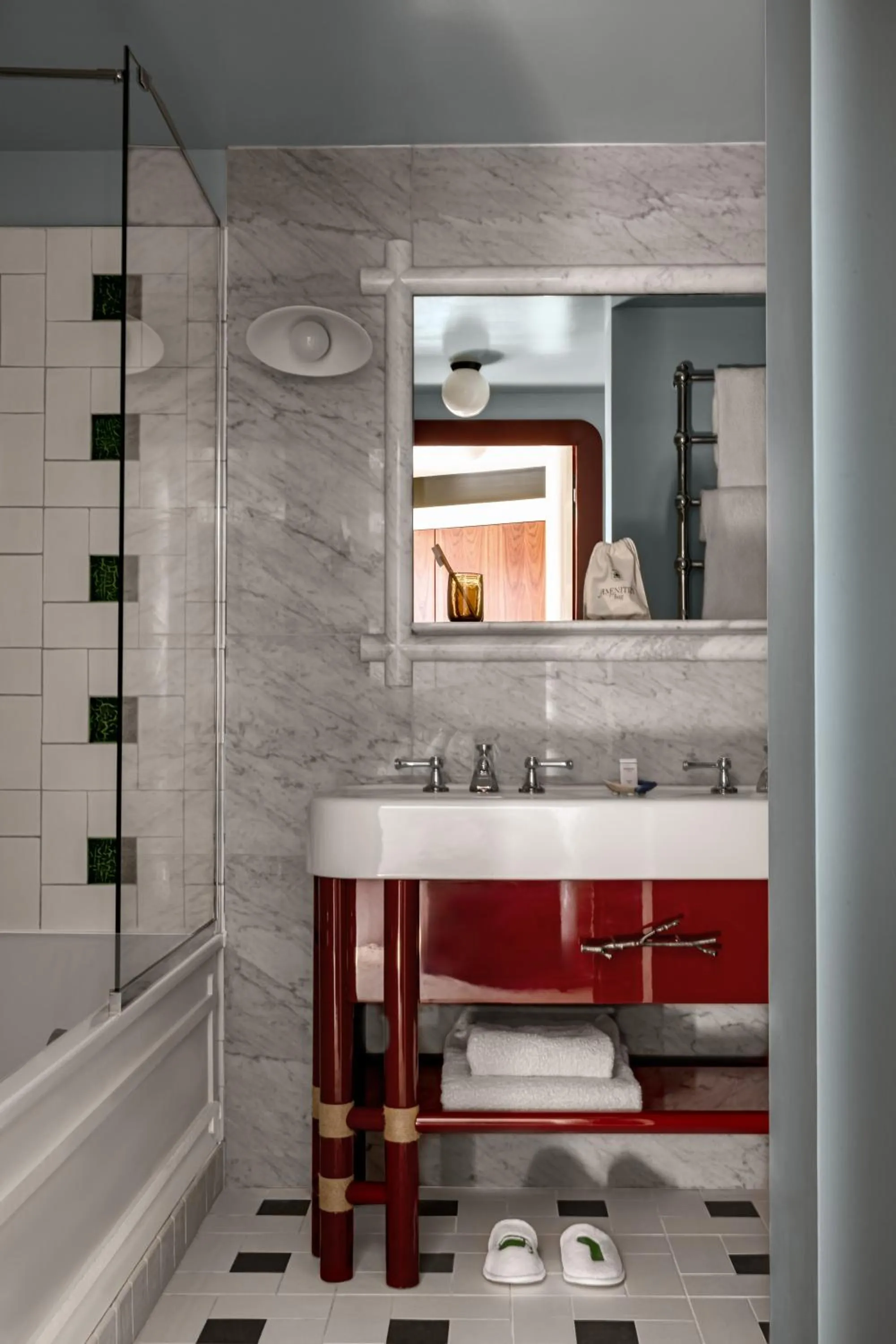 Bathroom in Experimental Chalet Val d'Isère