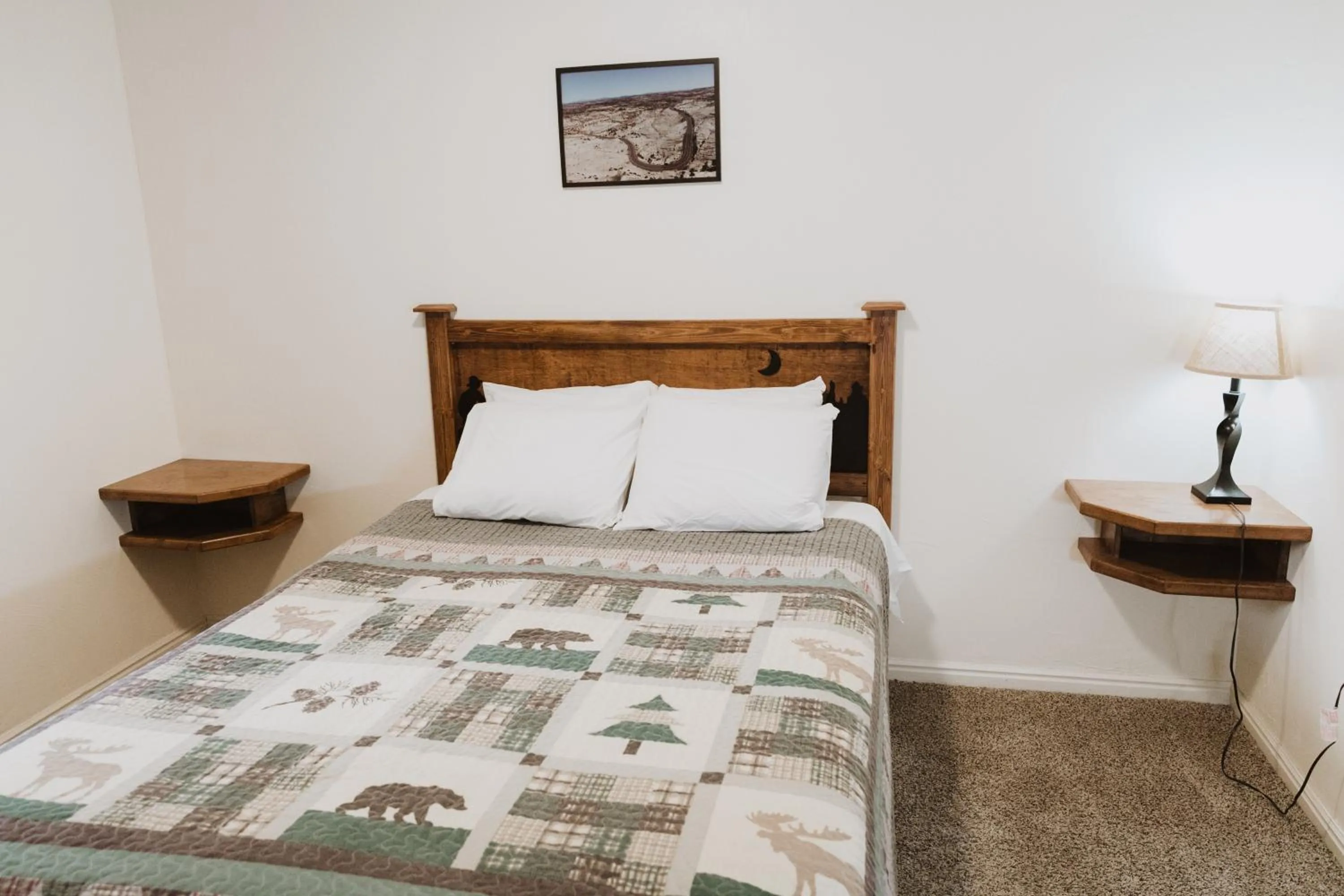 Bed in Bryce Pioneer Village