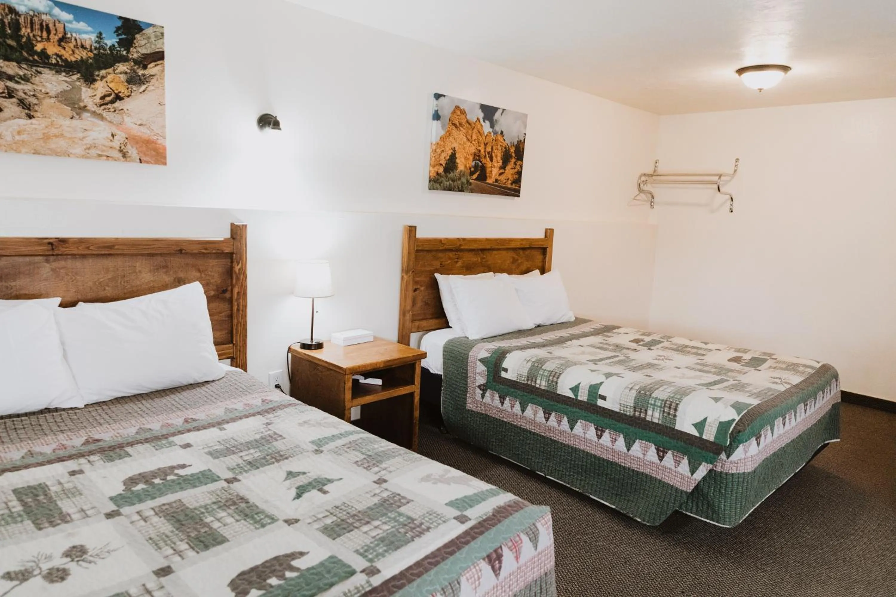 Bed in Bryce Pioneer Village