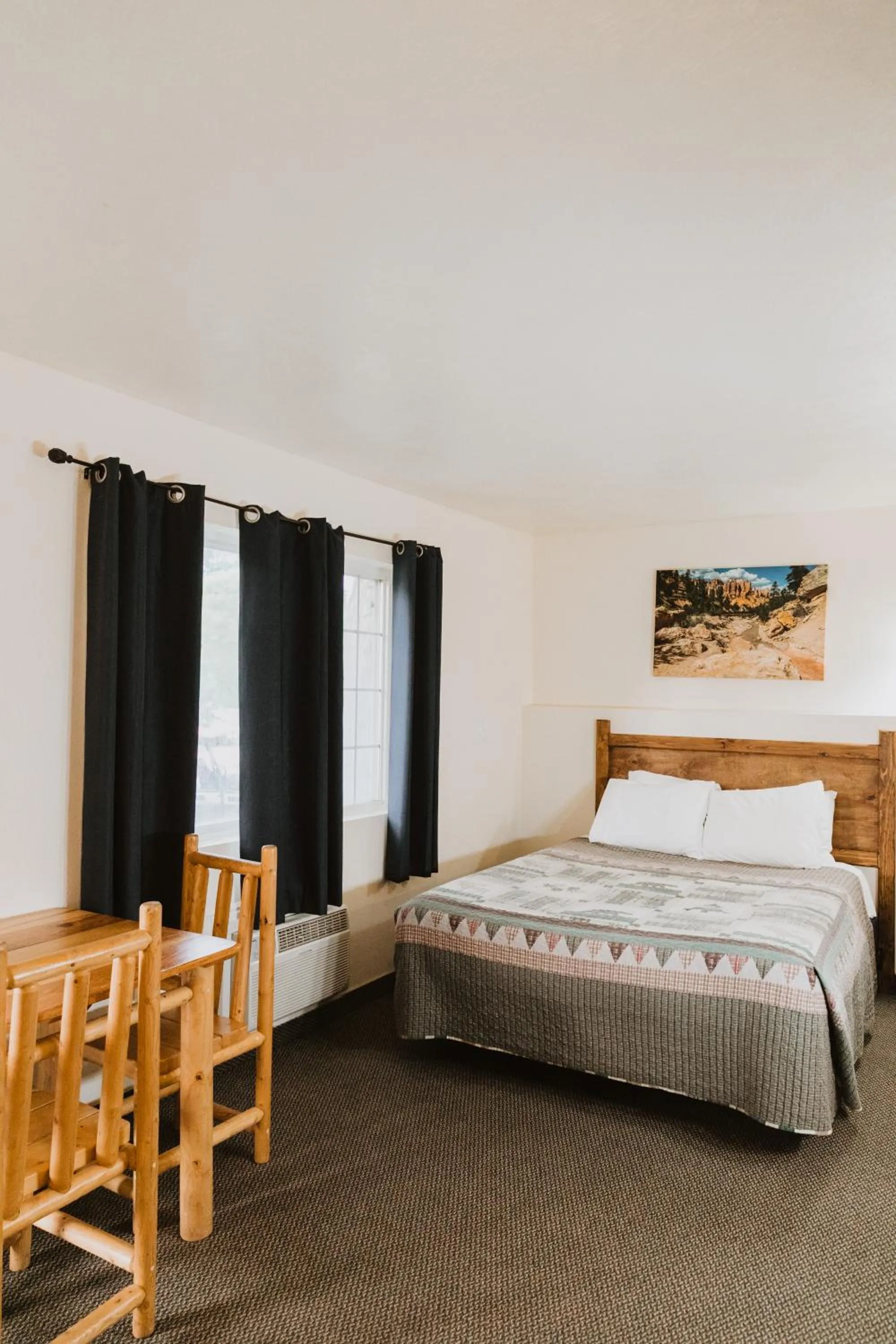 Bed in Bryce Pioneer Village