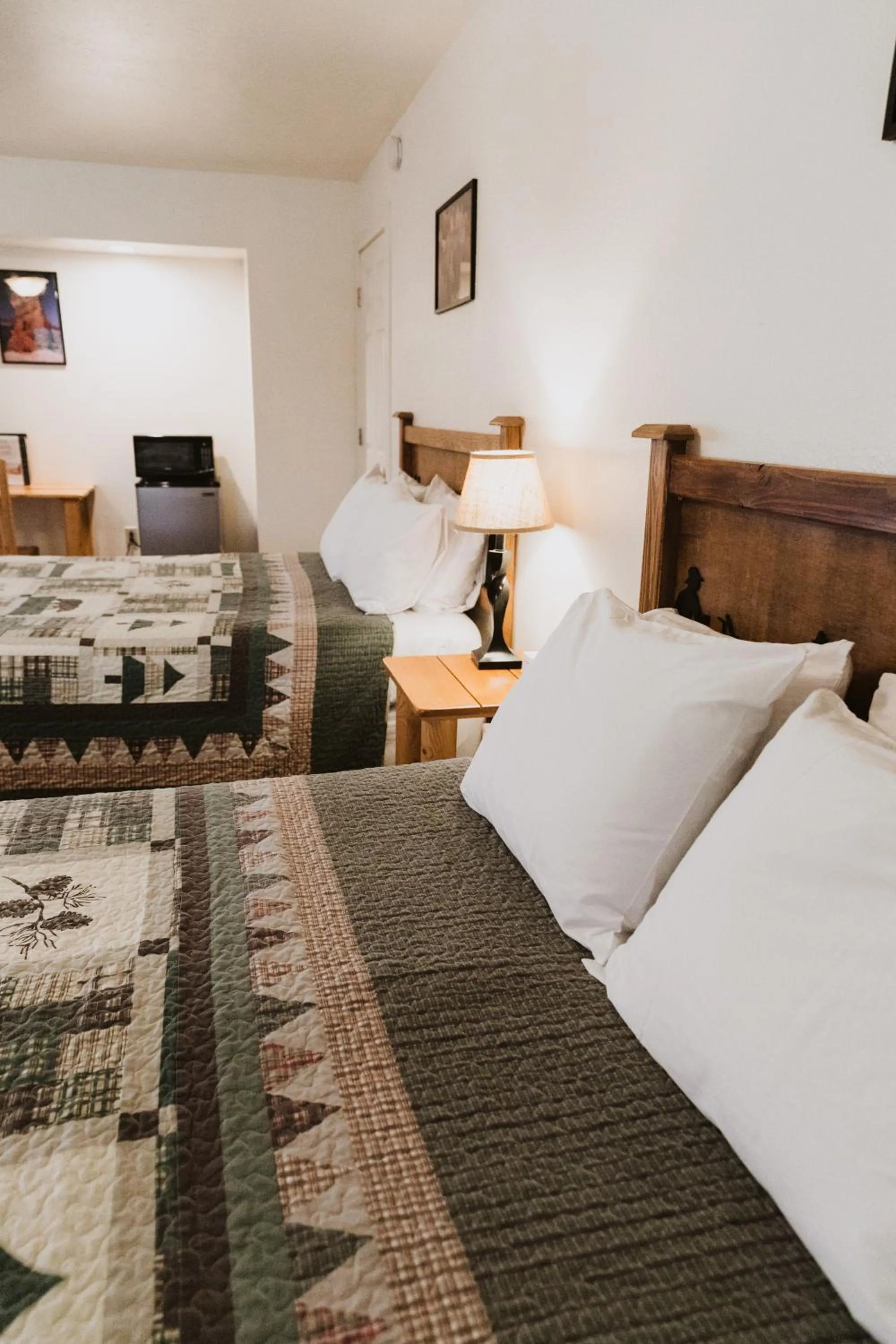 Bed in Bryce Pioneer Village