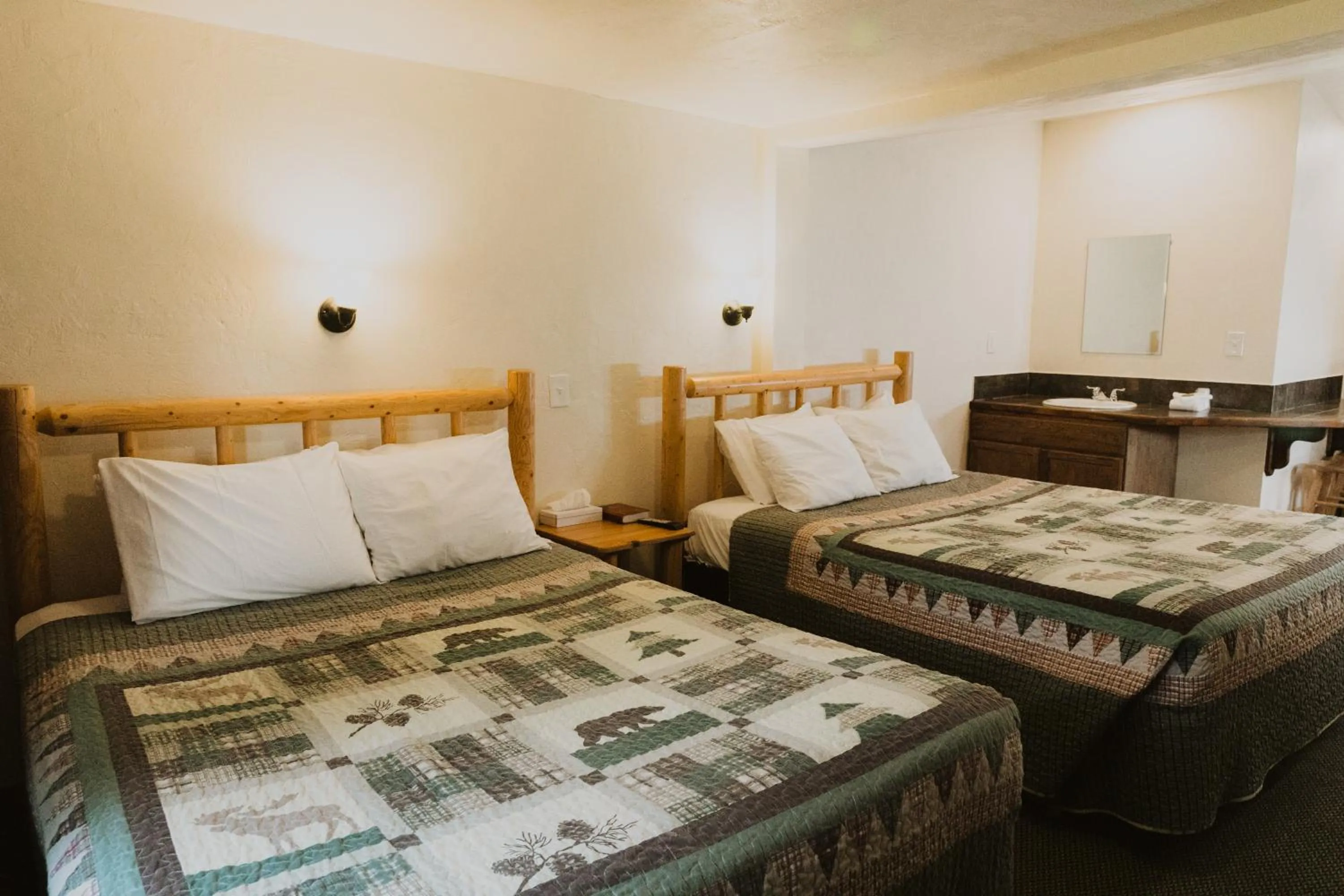 Bed in Bryce Pioneer Village