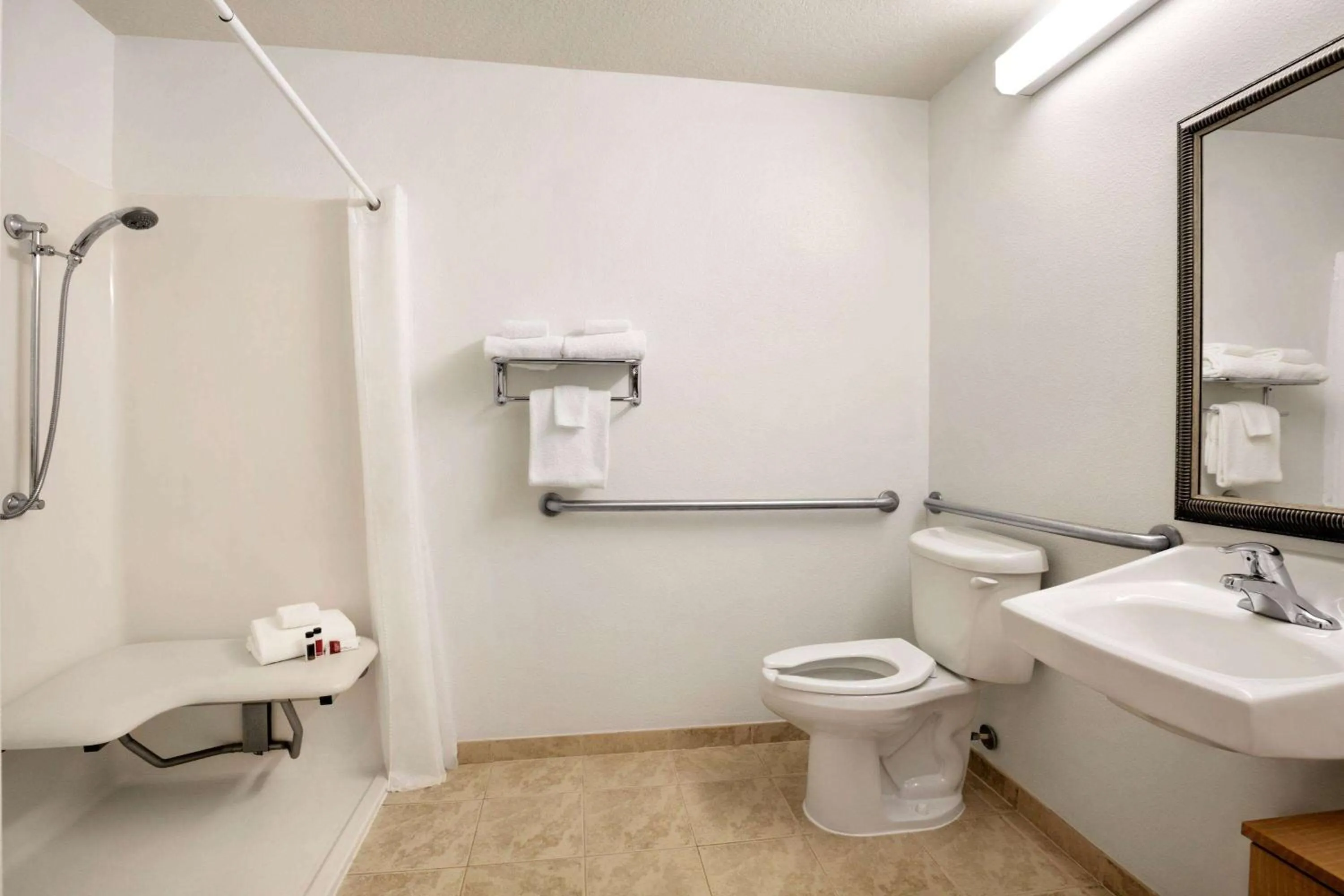 Bathroom in Microtel Inn & Suites by Wyndham Culpeper