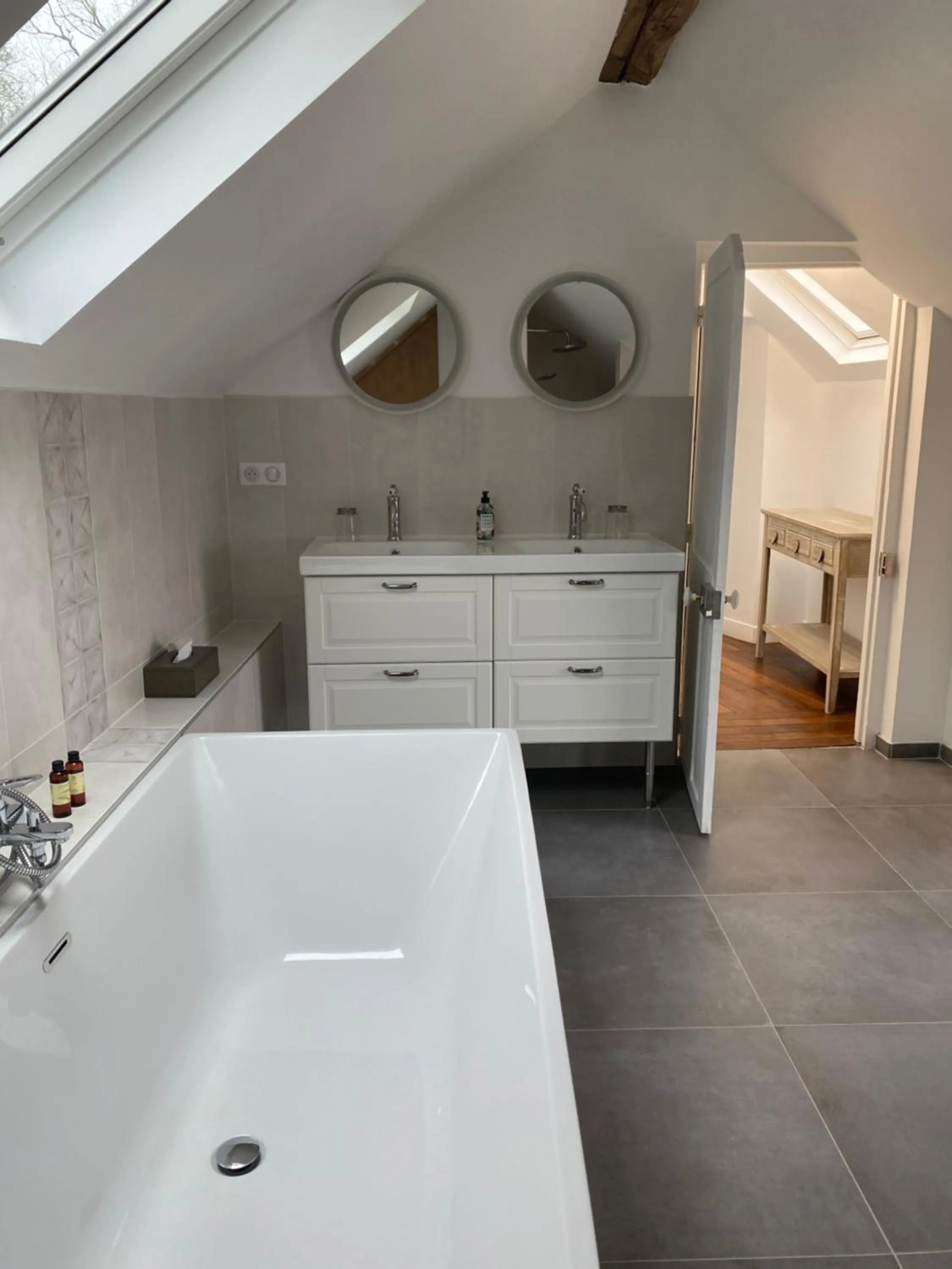 Bathroom in Le Moulin Bleu