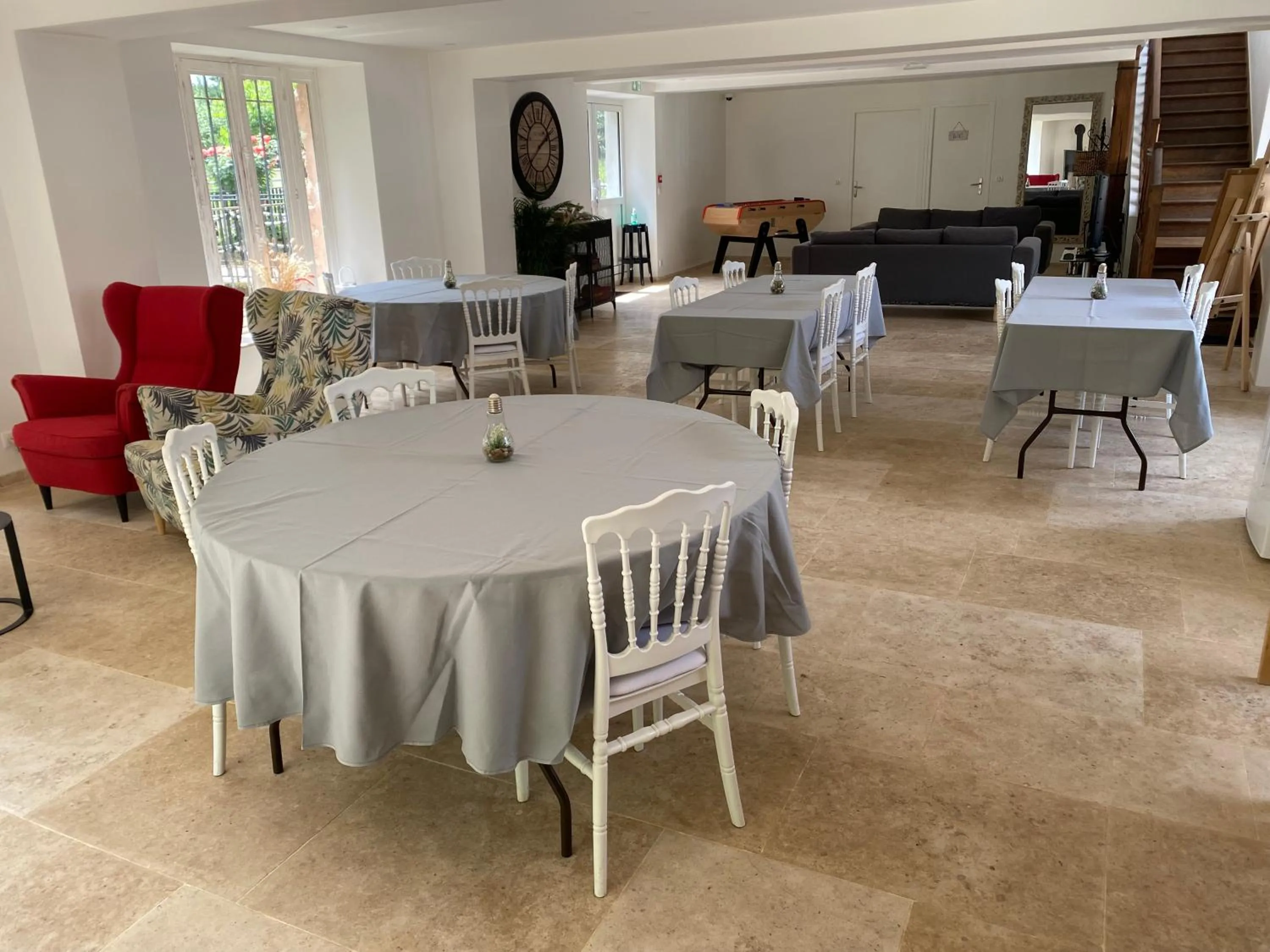 Living room in Le Moulin Bleu