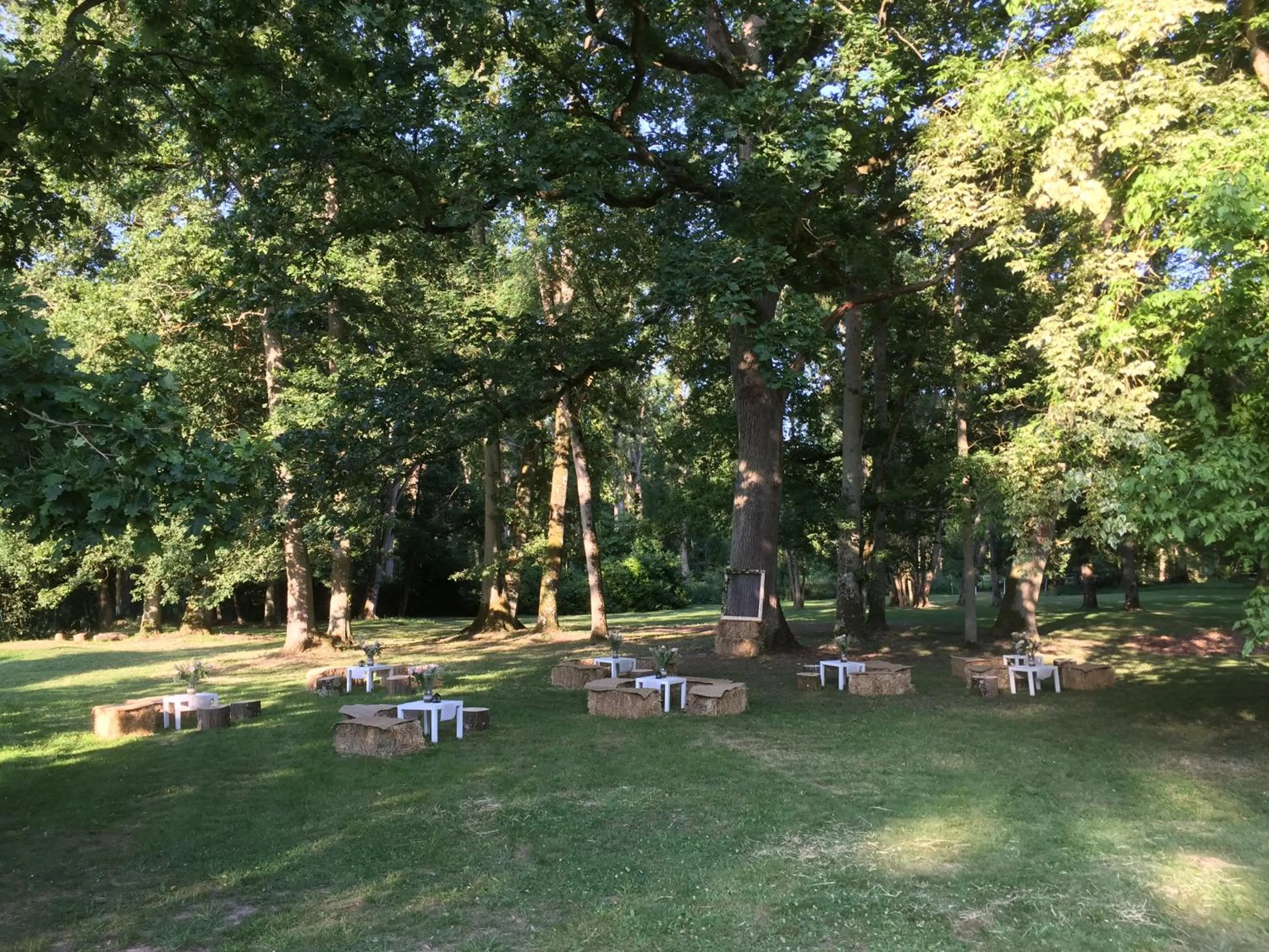 Garden in Le Moulin Bleu