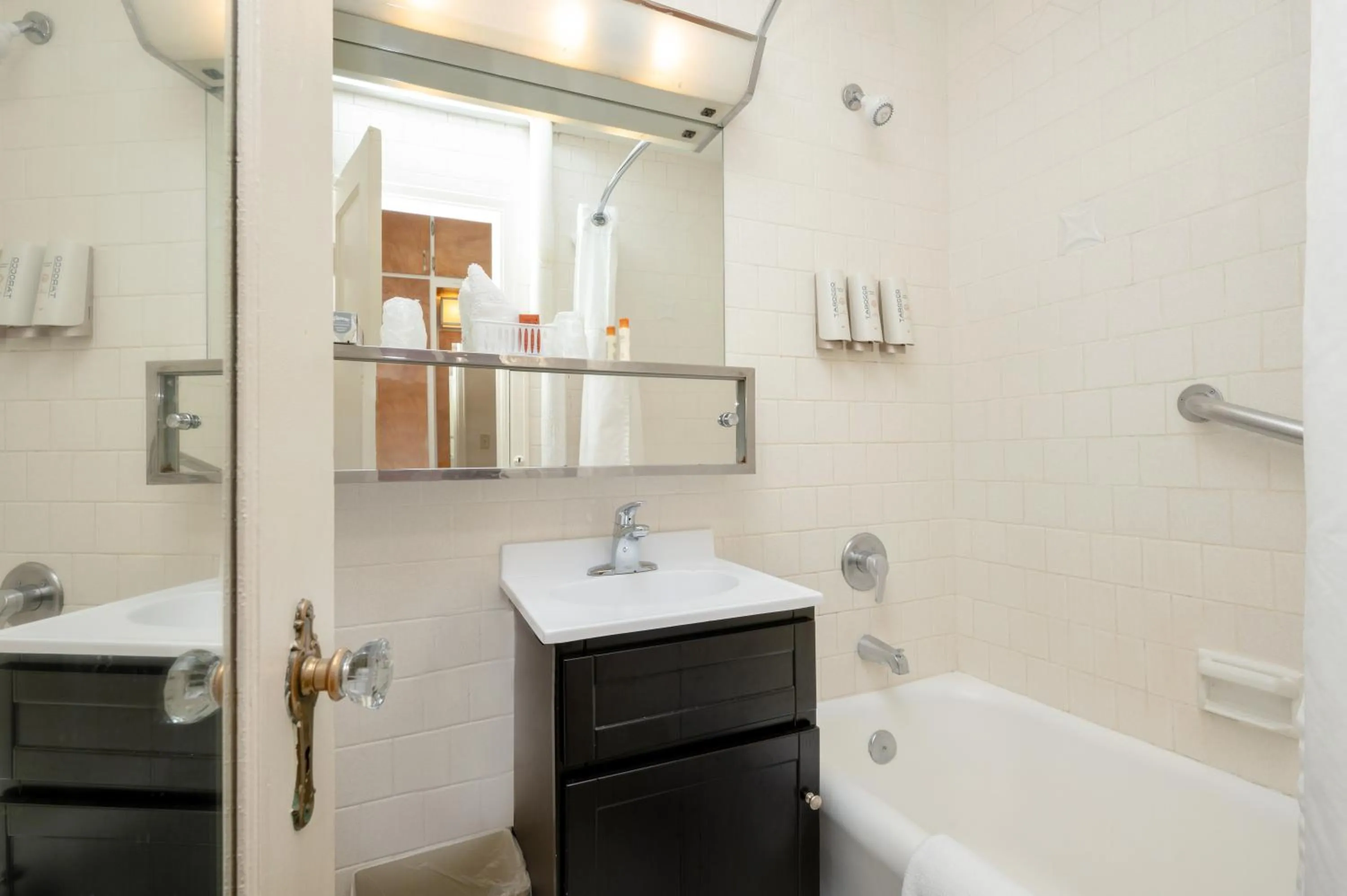 Bathroom in The Baroness Hotel