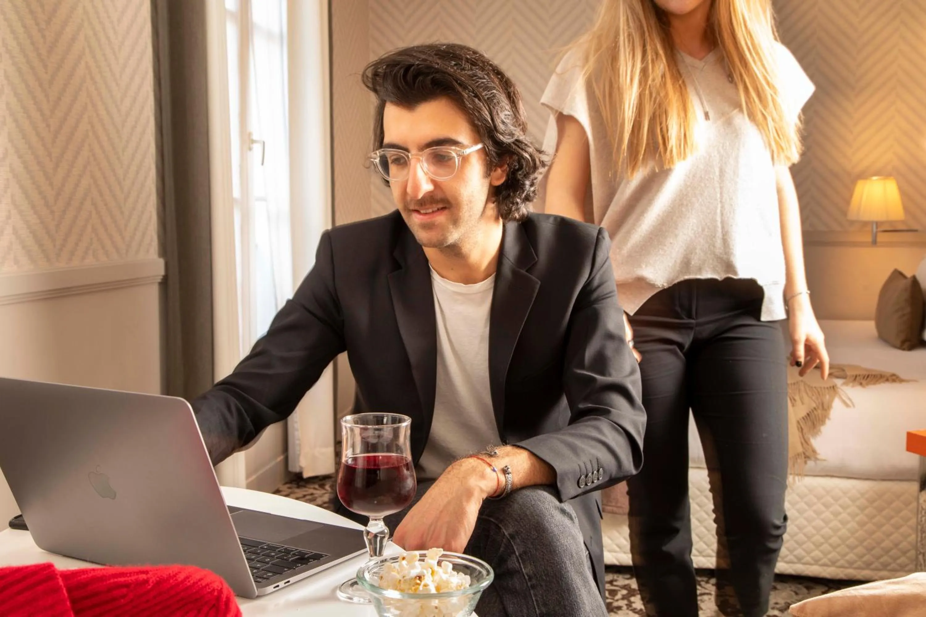 People in Longchamp Elysées