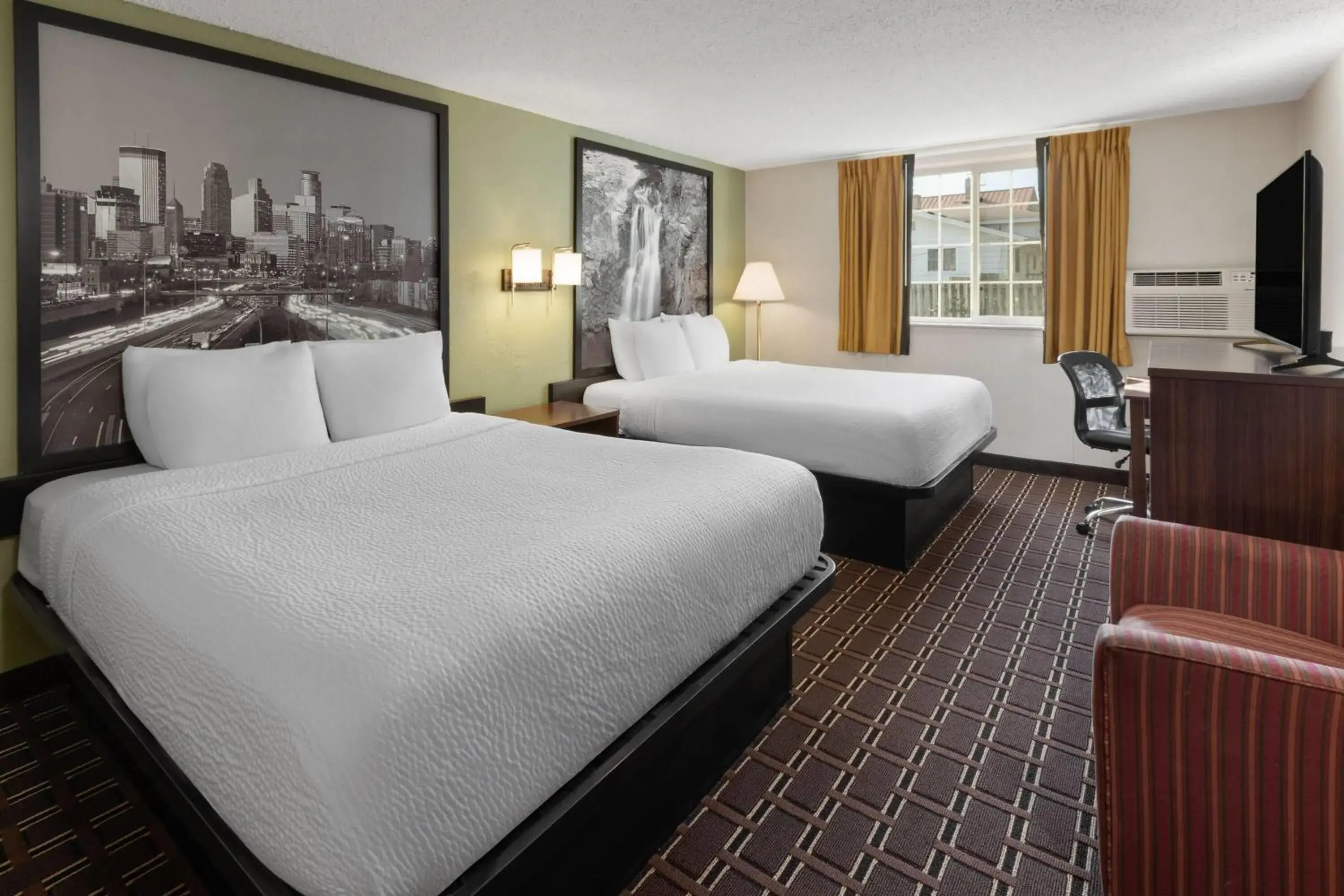 Queen Room with Two Queen Beds - Non-Smoking in Super 8 by Wyndham Winona MN Queen Room with Two Queen Beds - Non-Smoking in Super 8 by Wyndham Winona MN