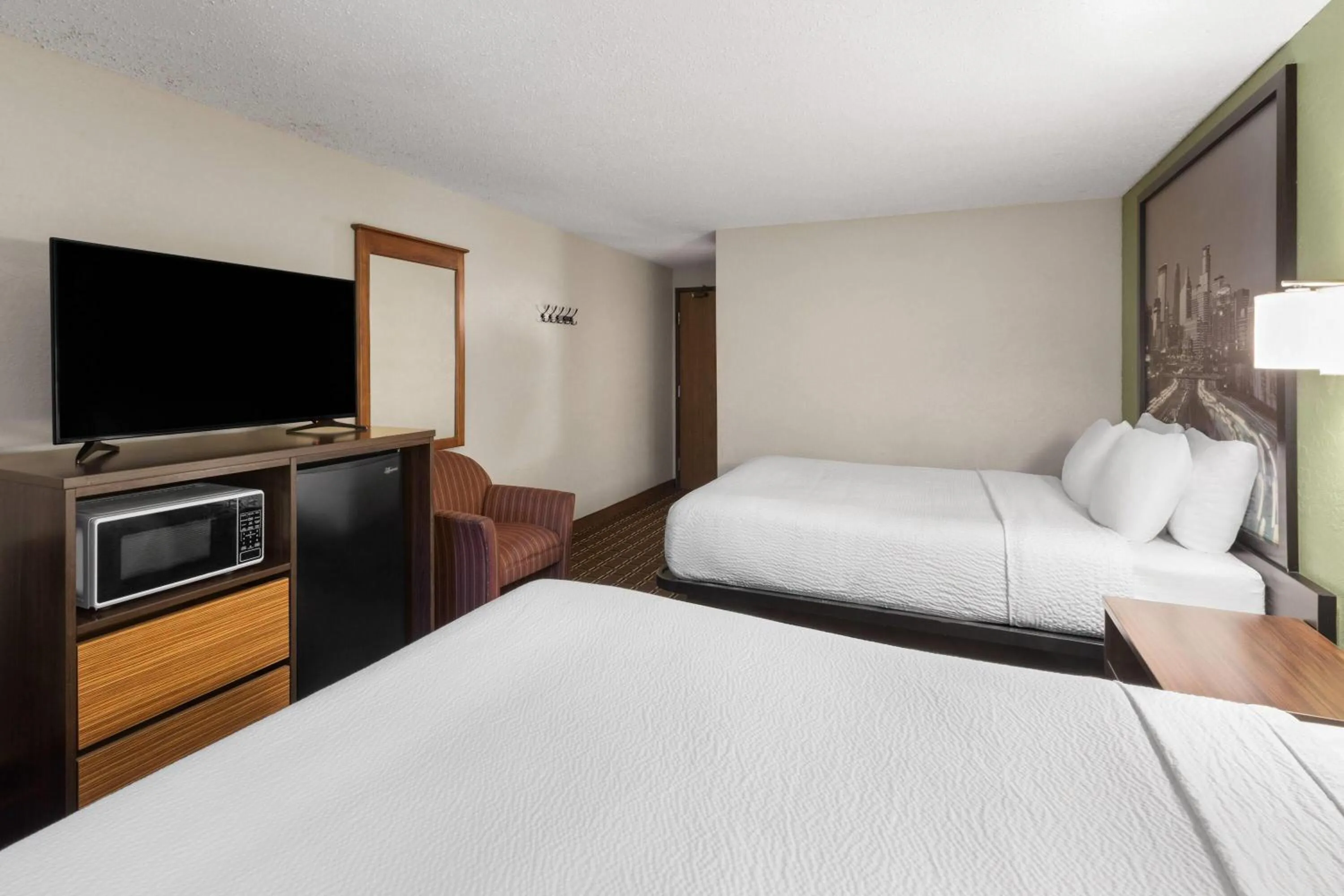 Photo of the whole room, Bed in Super 8 by Wyndham Winona MN