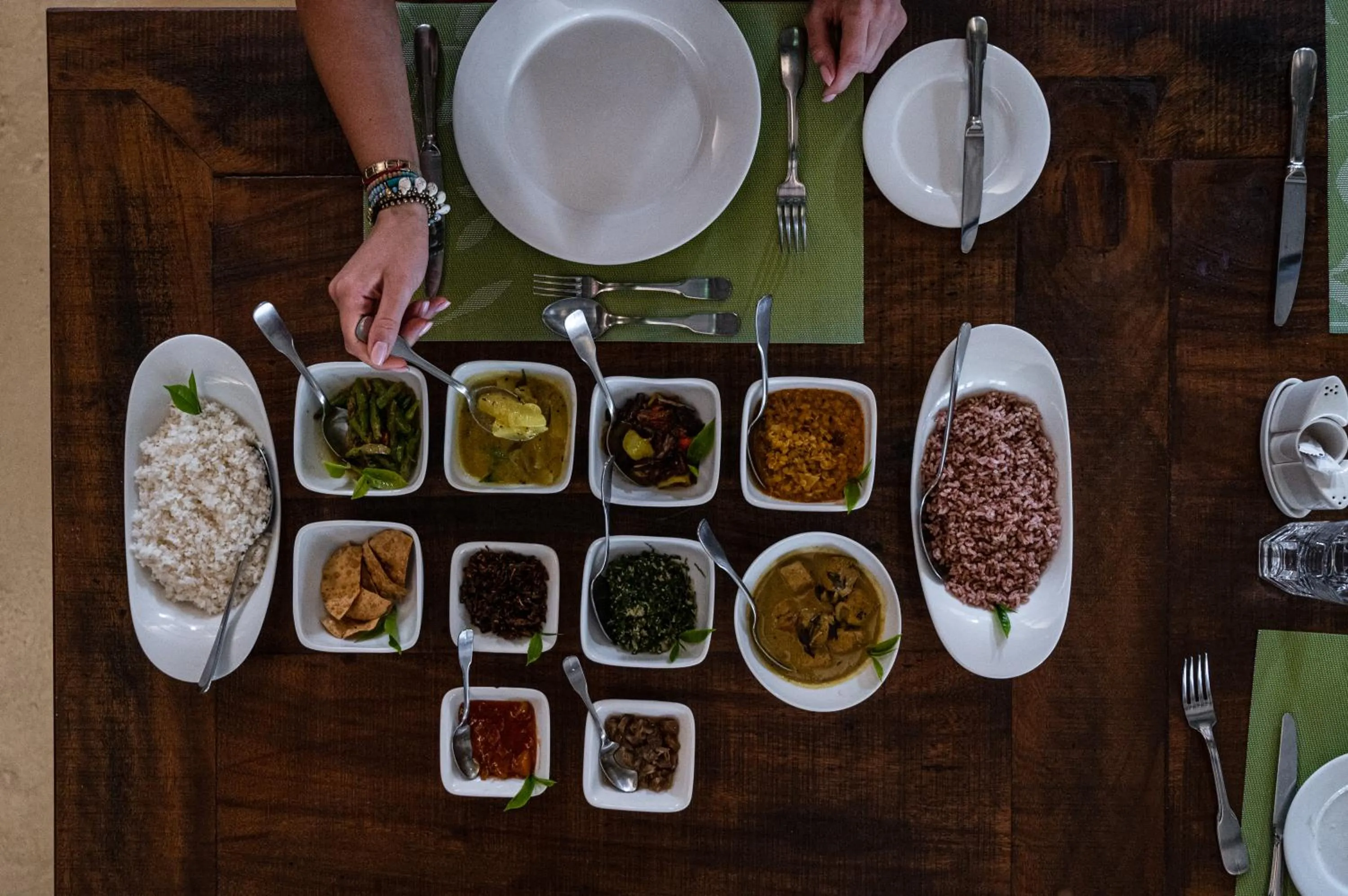 Food close-up in Tea and Experience Factory - Thema Collection