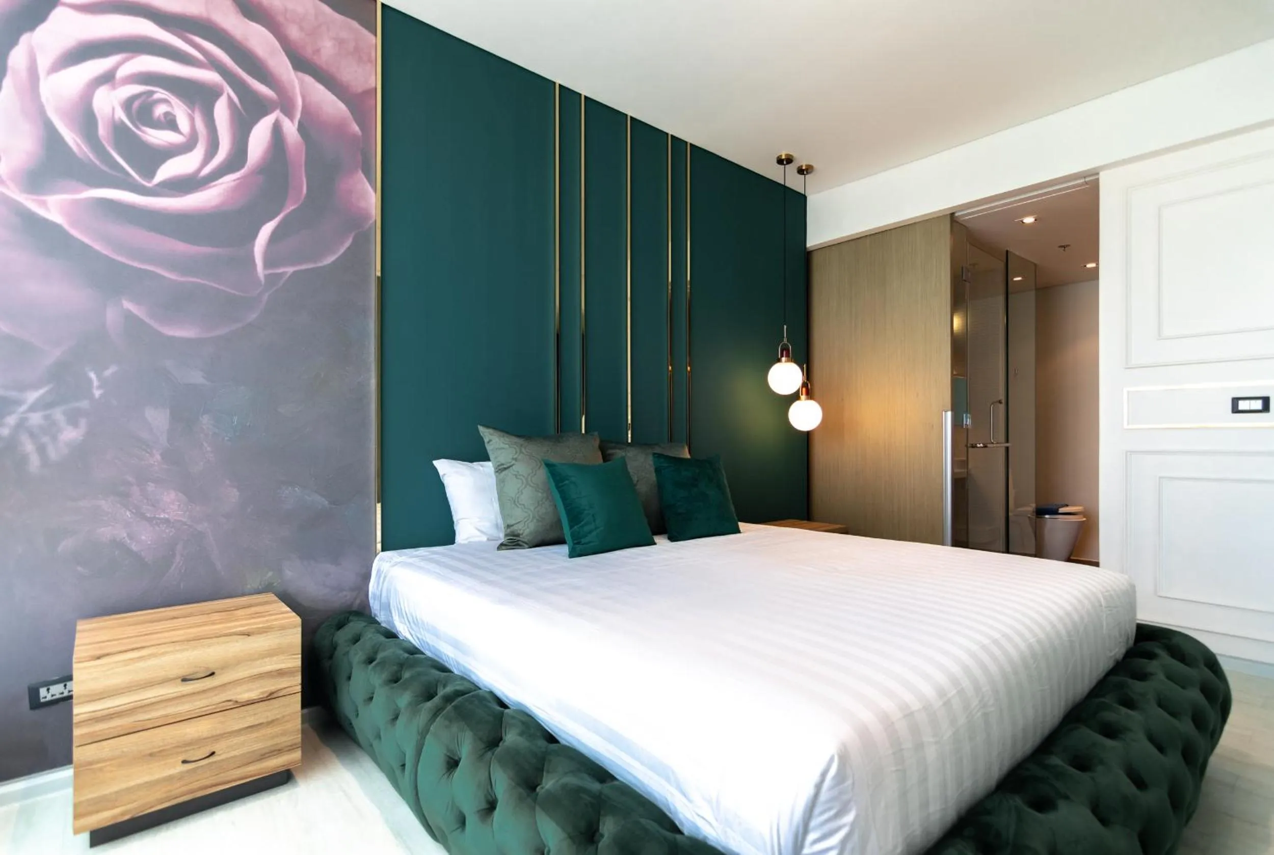 Bed in Pattaya Holiday at Veranda Residence Pattaya