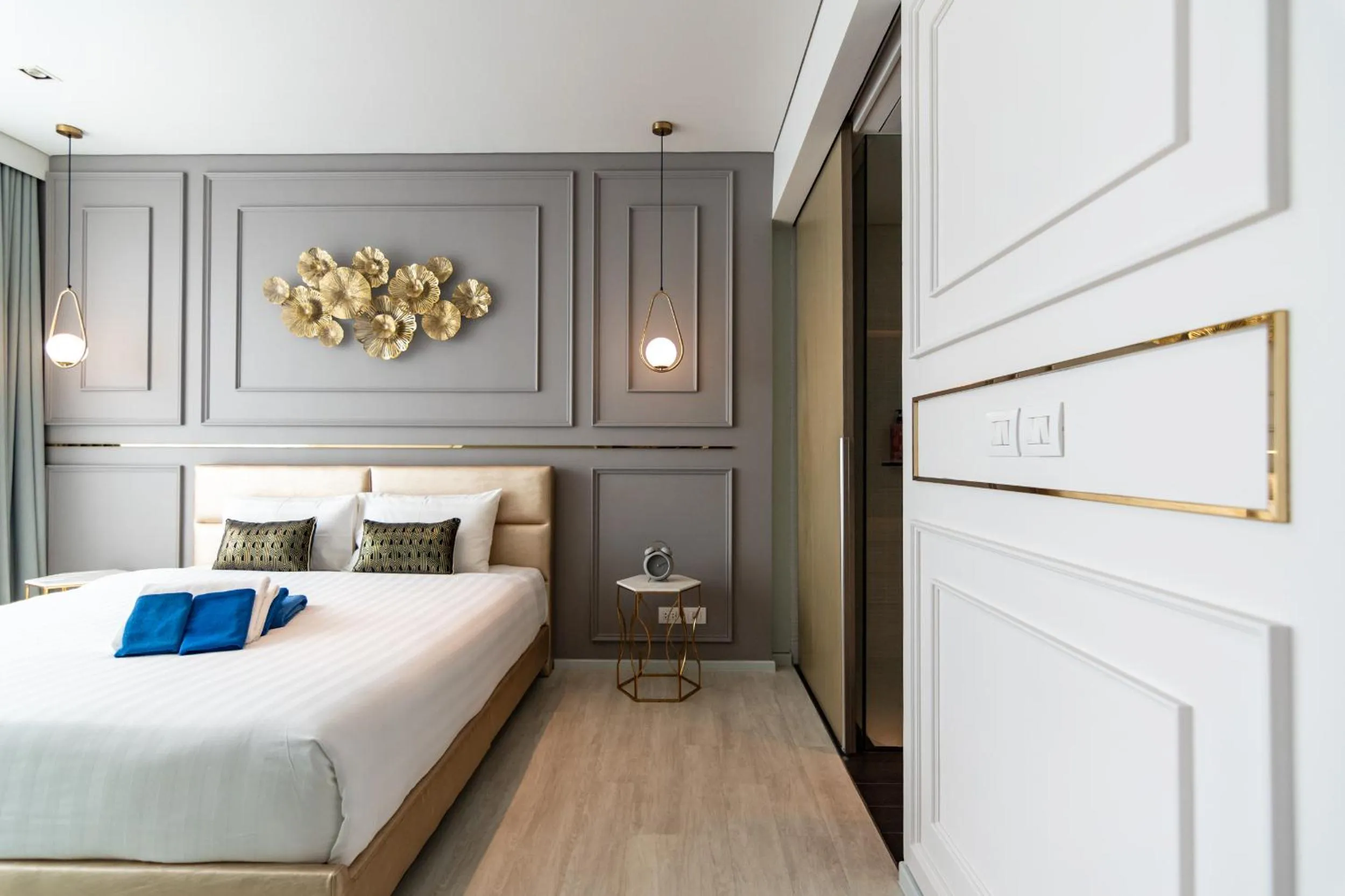 Bed in Pattaya Holiday at Veranda Residence Pattaya