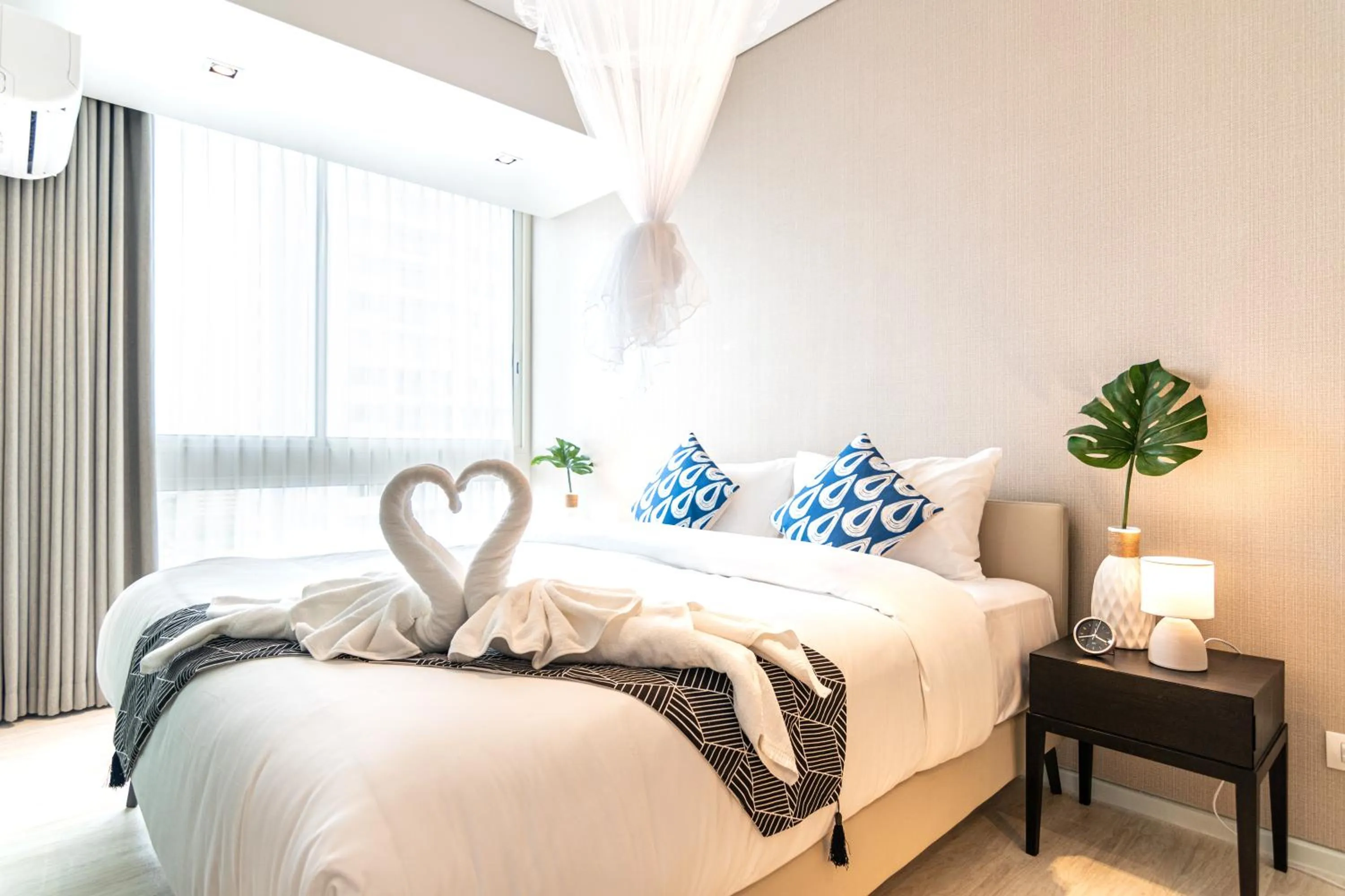 Bed in Pattaya Holiday at Veranda Residence Pattaya