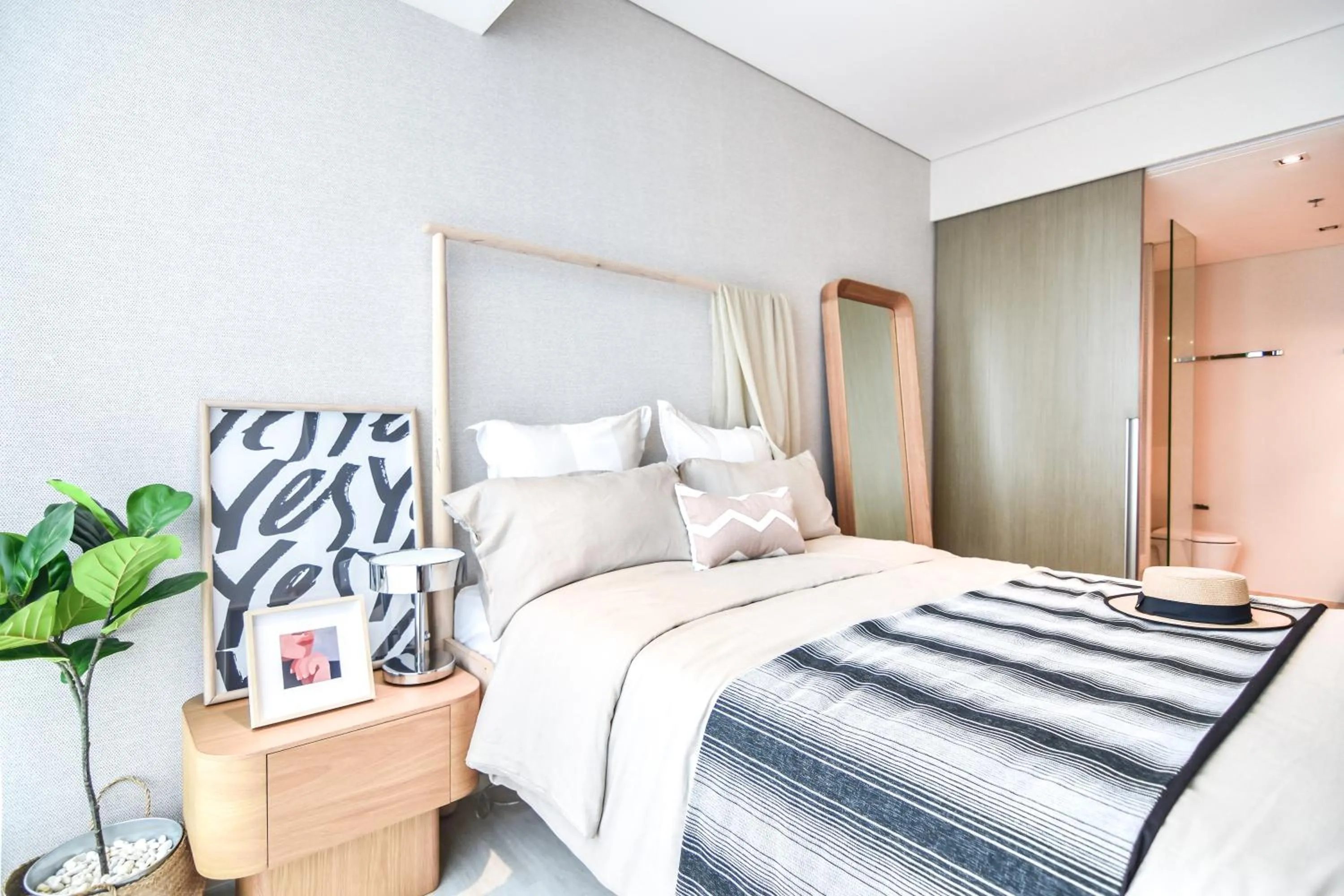 Bed in Pattaya Holiday at Veranda Residence Pattaya