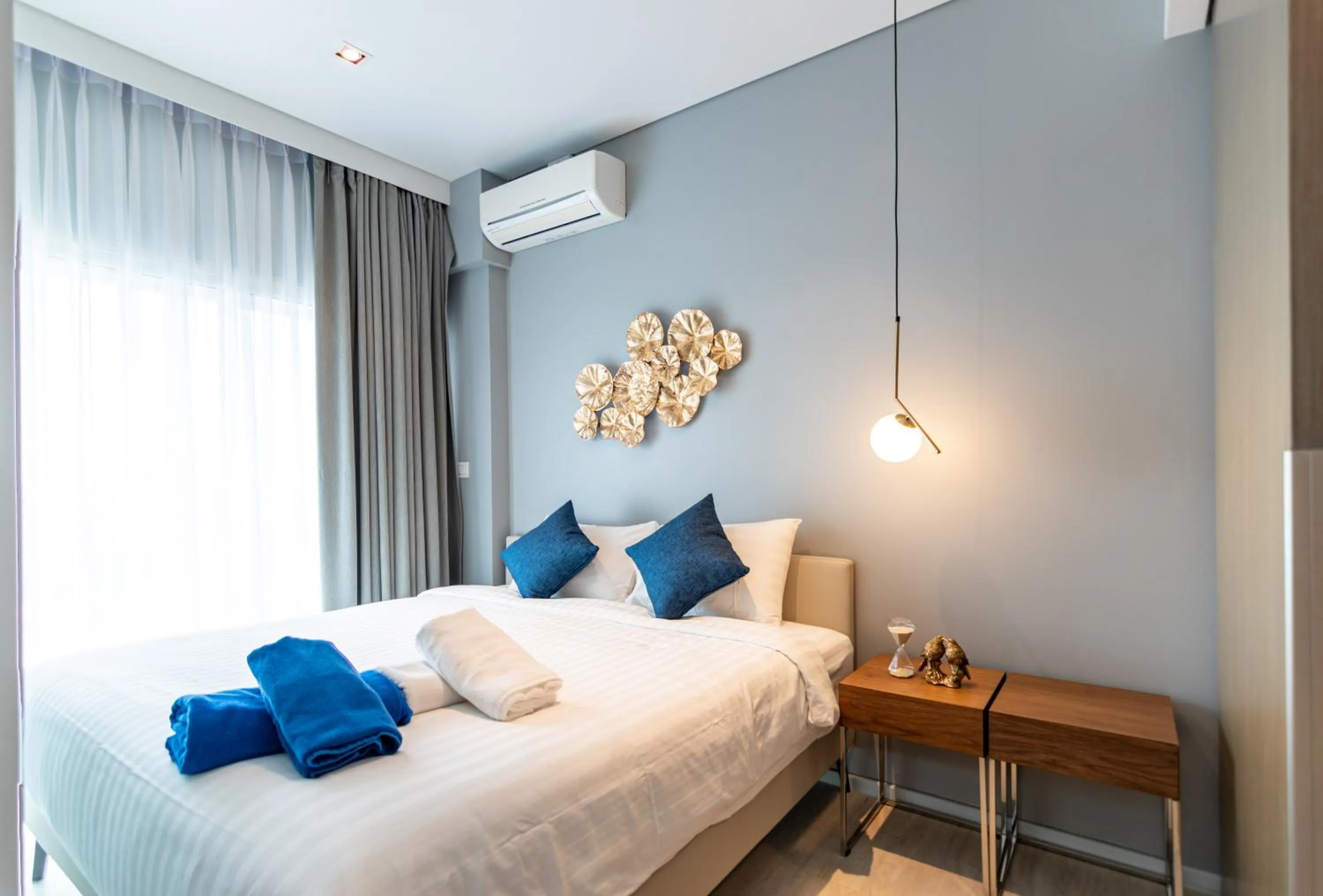 Bed in Pattaya Holiday at Veranda Residence Pattaya