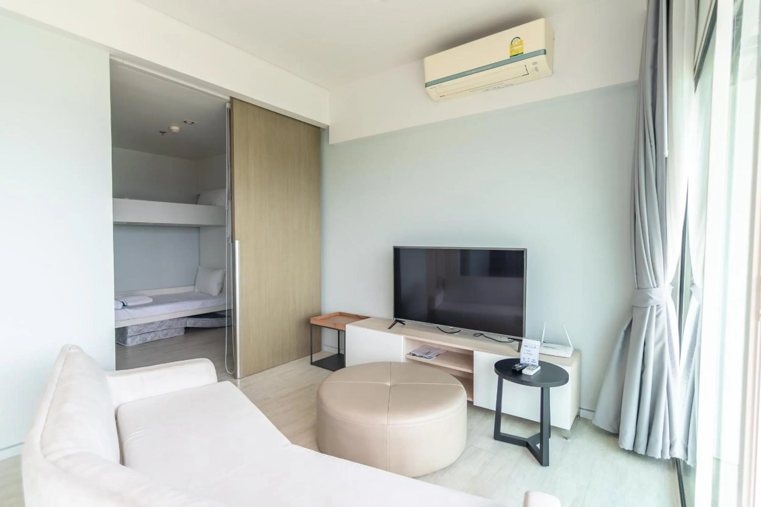 Bed in Pattaya Holiday at Veranda Residence Pattaya