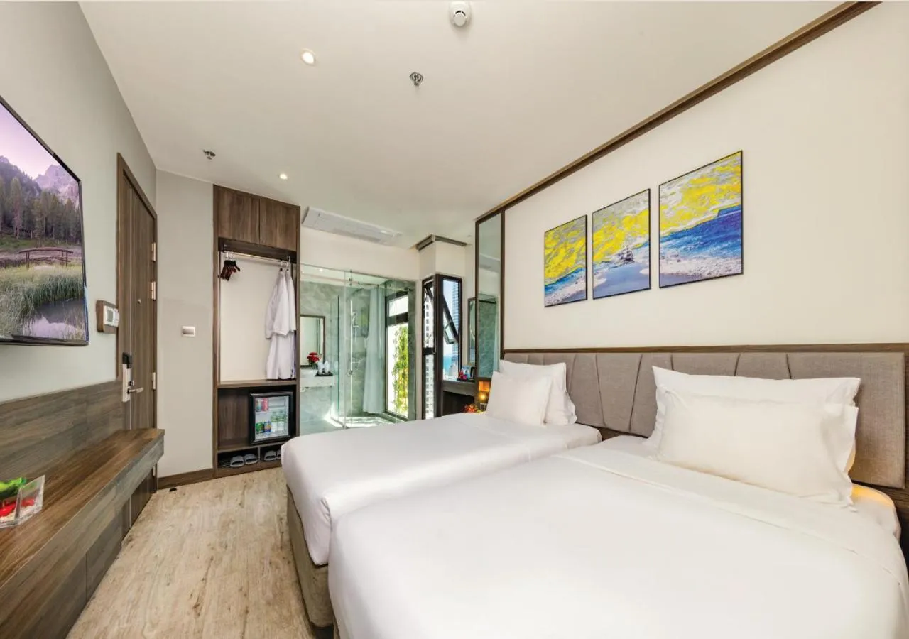 Bed in Ivy Hotel Nha Trang