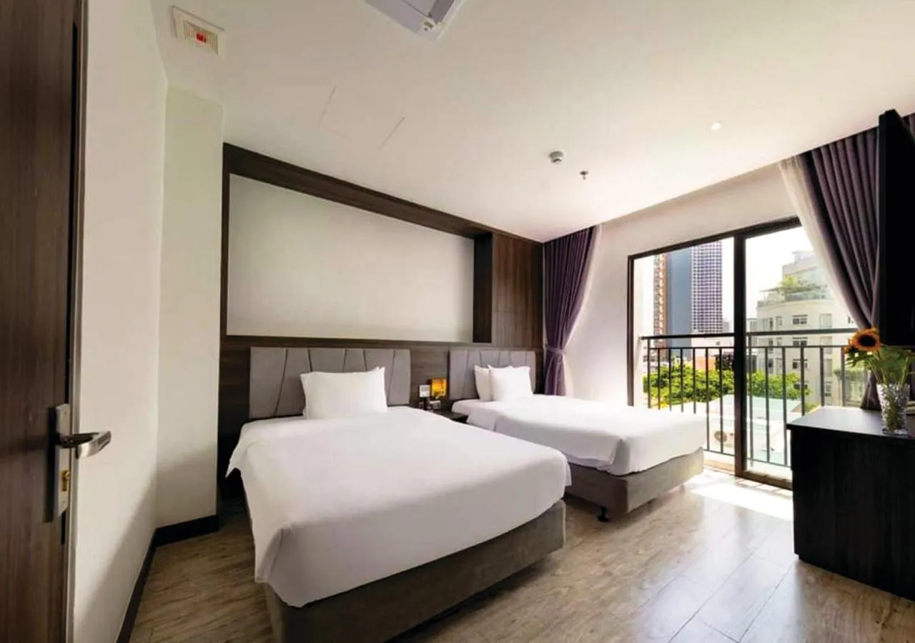 Bed in Ivy Hotel Nha Trang