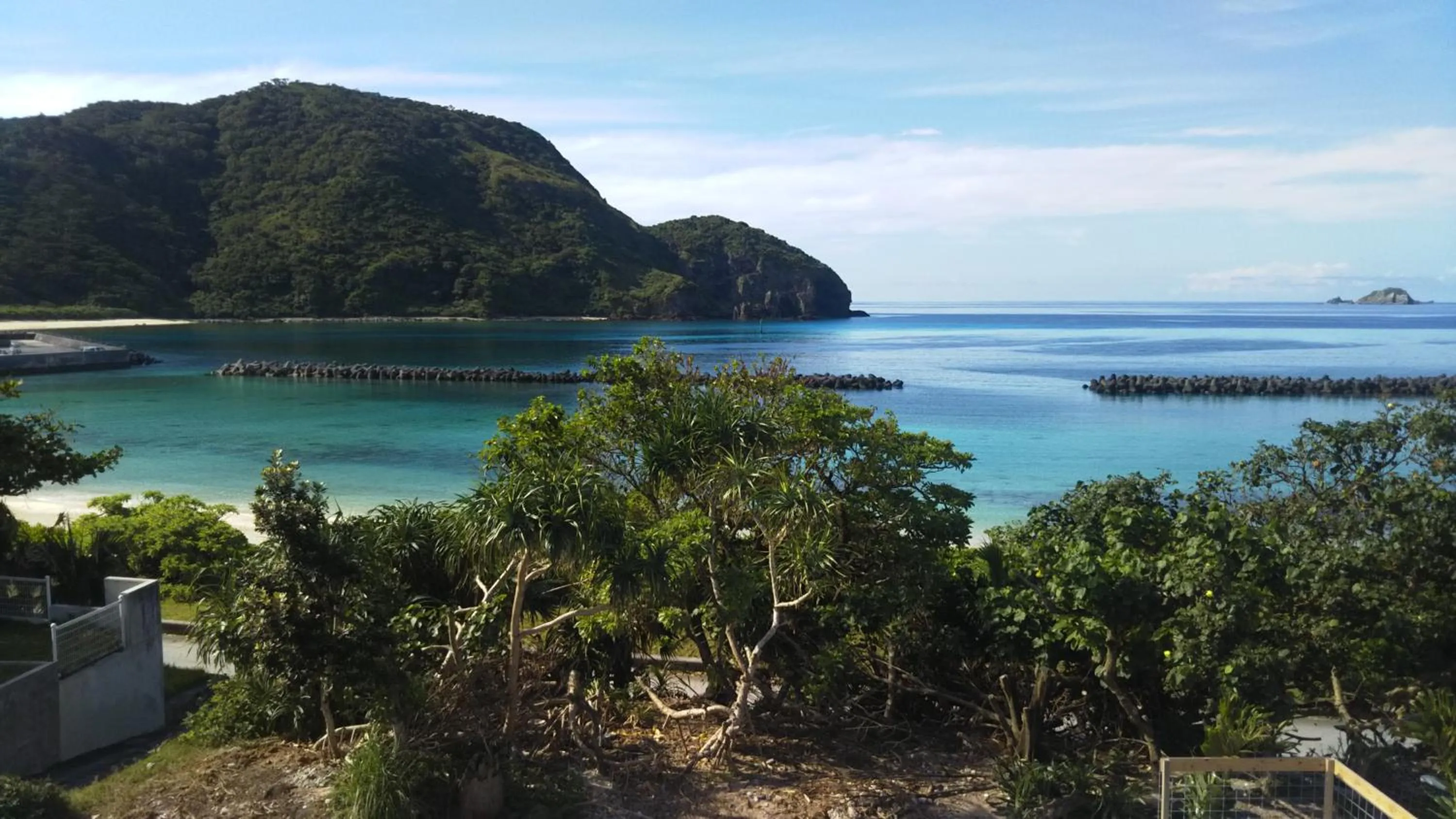Balcony/Terrace in Blue Suites Hanamuro on the beach