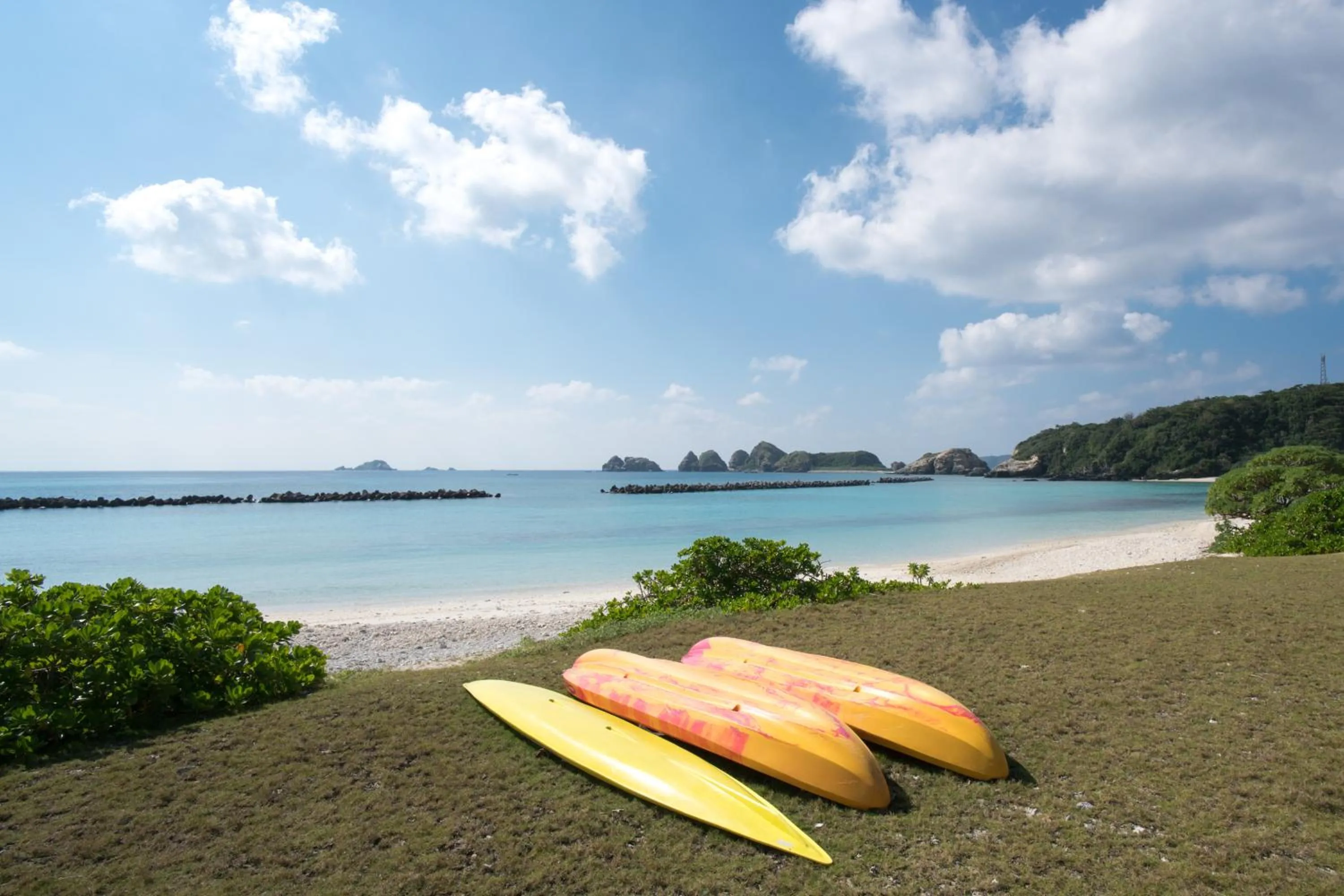 Beach in Blue Suites Hanamuro on the beach
