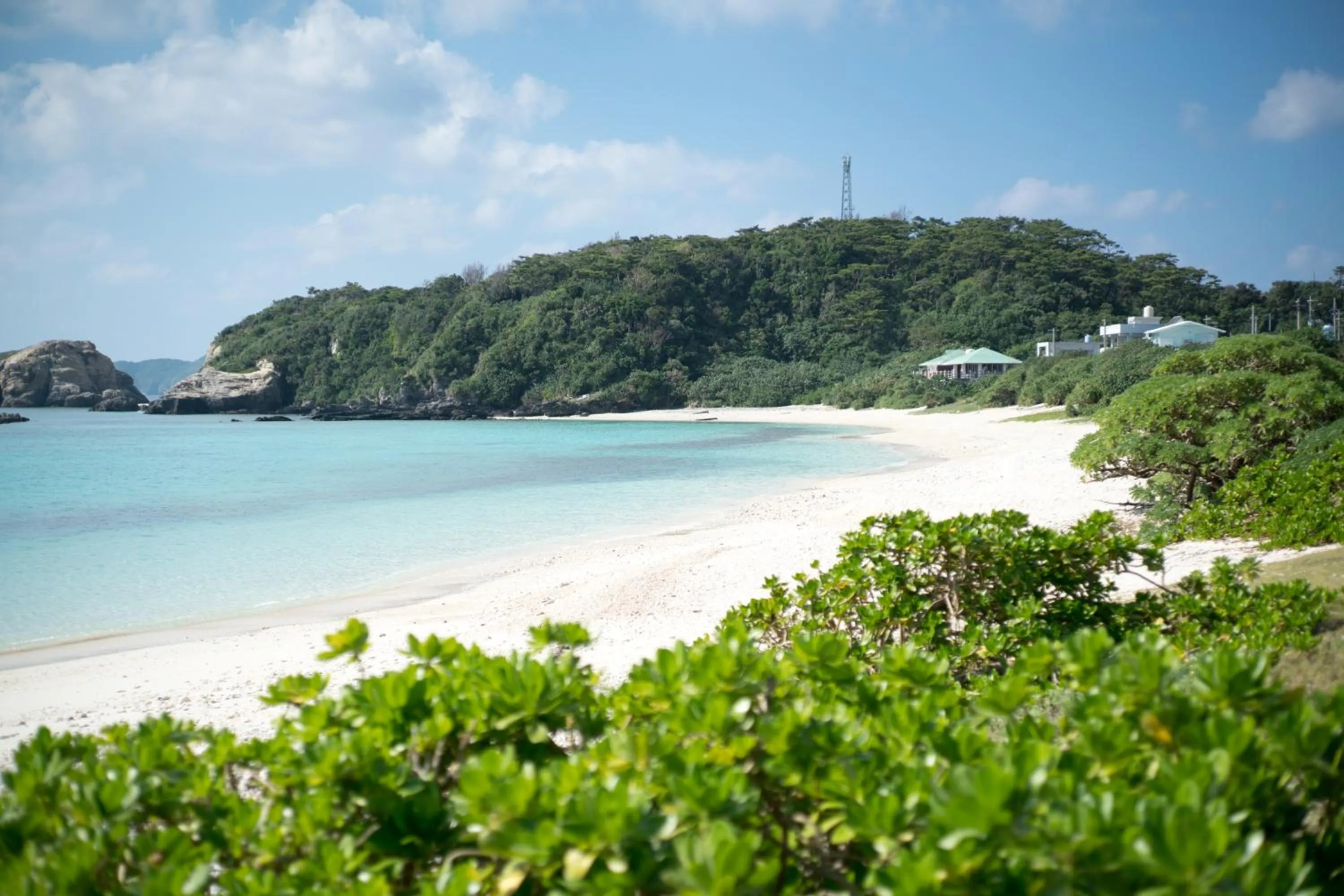 Beach in Blue Suites Hanamuro on the beach