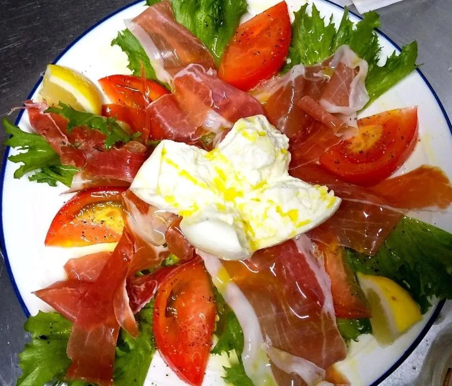 Dinner in Blue Suites Hanamuro on the beach