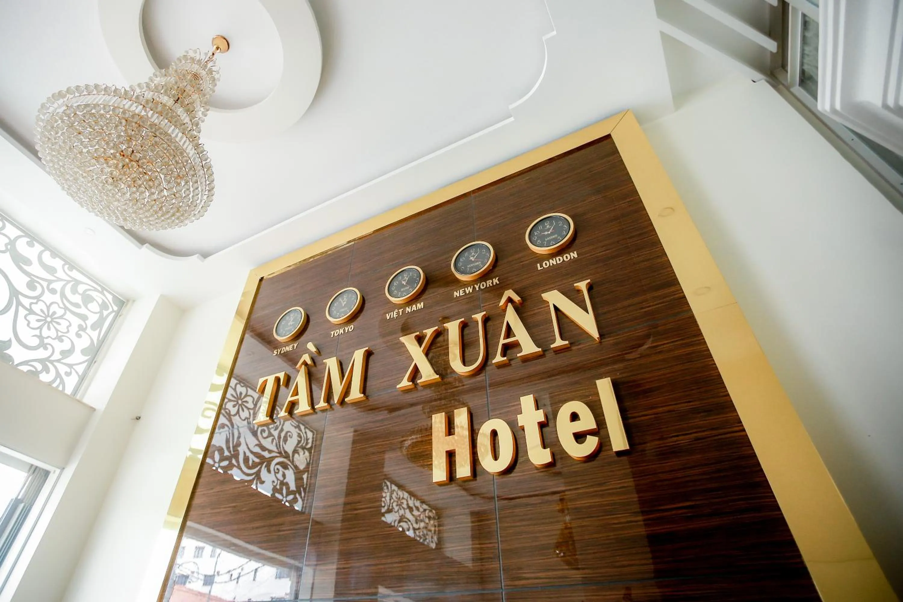 Property logo or sign in New Hampton Suits-Tam Xuan Centre Hotel