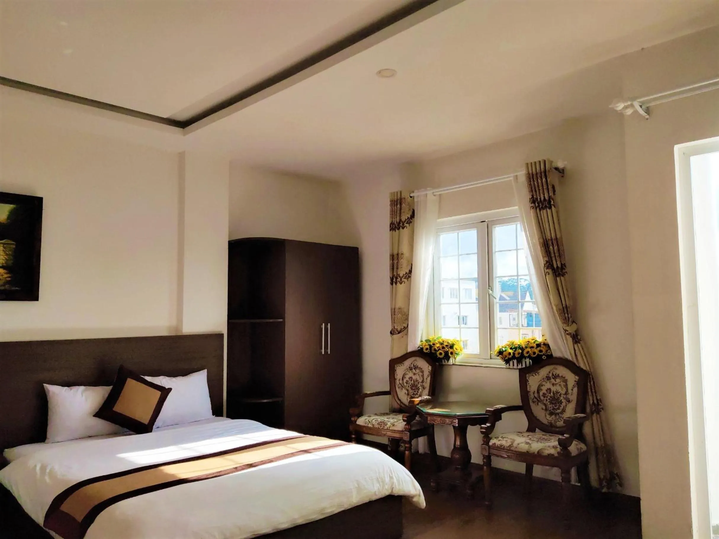 View (from property/room), Bed in New Hampton Suits-Tam Xuan Centre Hotel