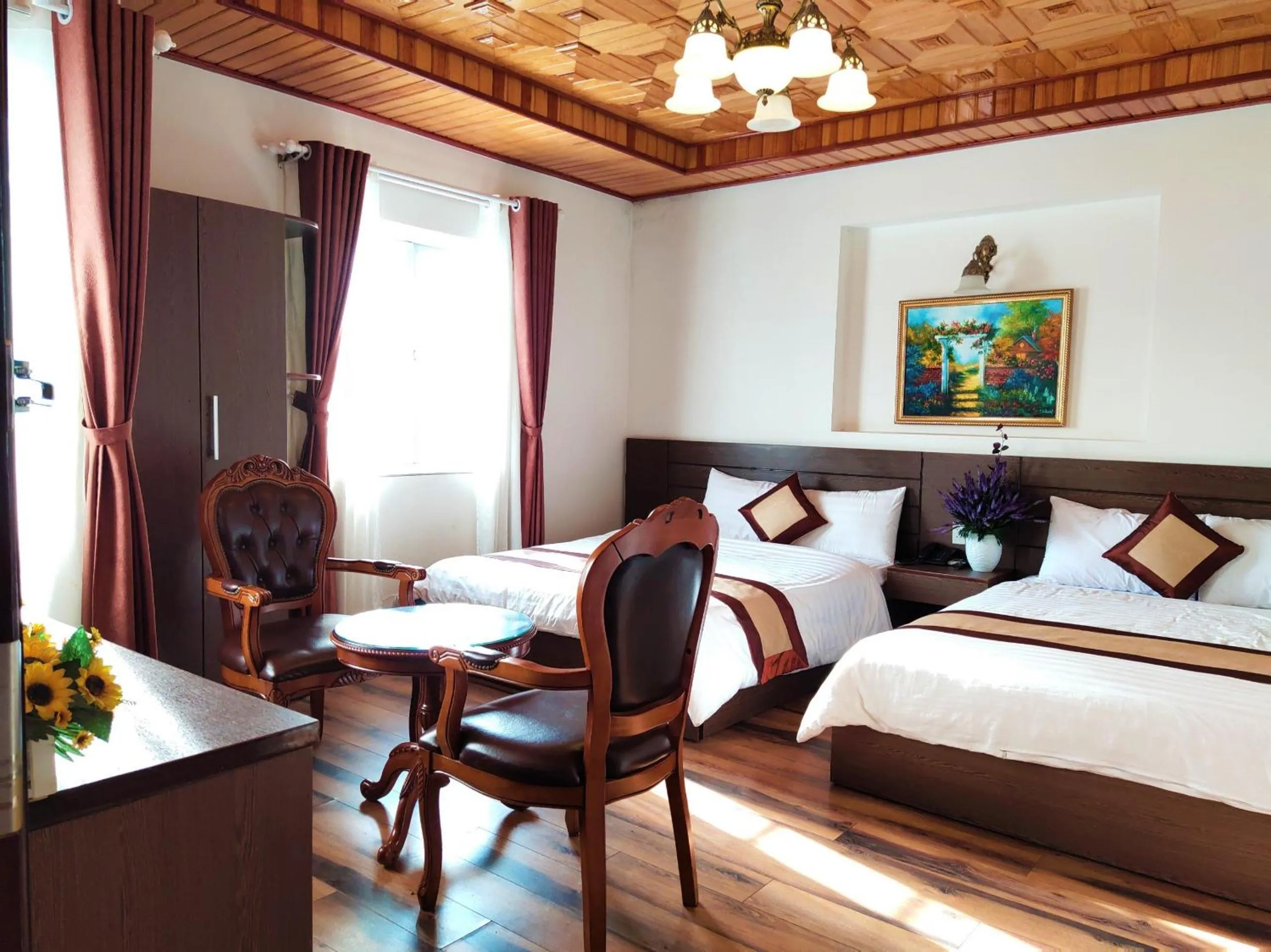 Bedroom, Bed in New Hampton Suits-Tam Xuan Centre Hotel