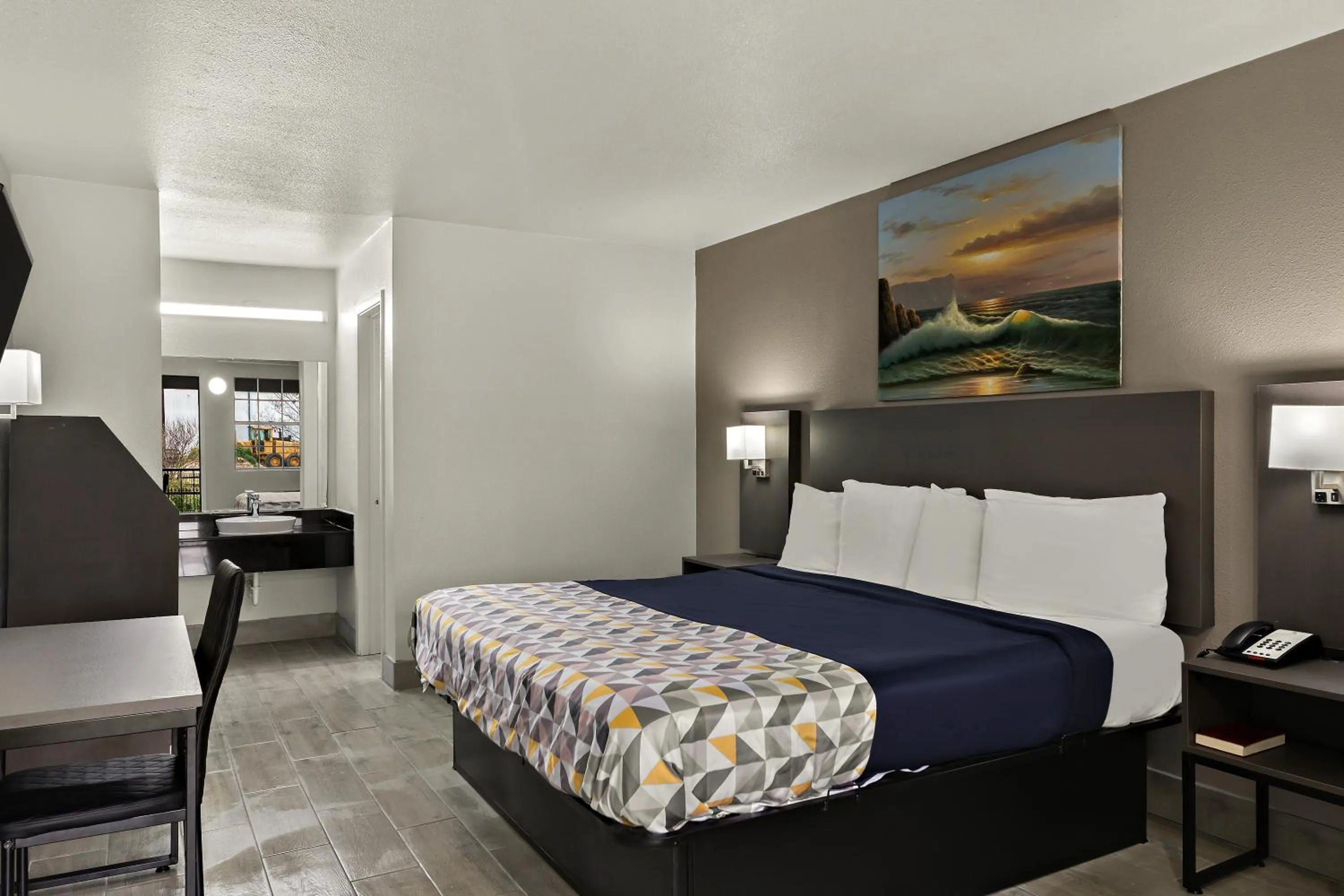 Bed in Knights Inn - Belton/Temple