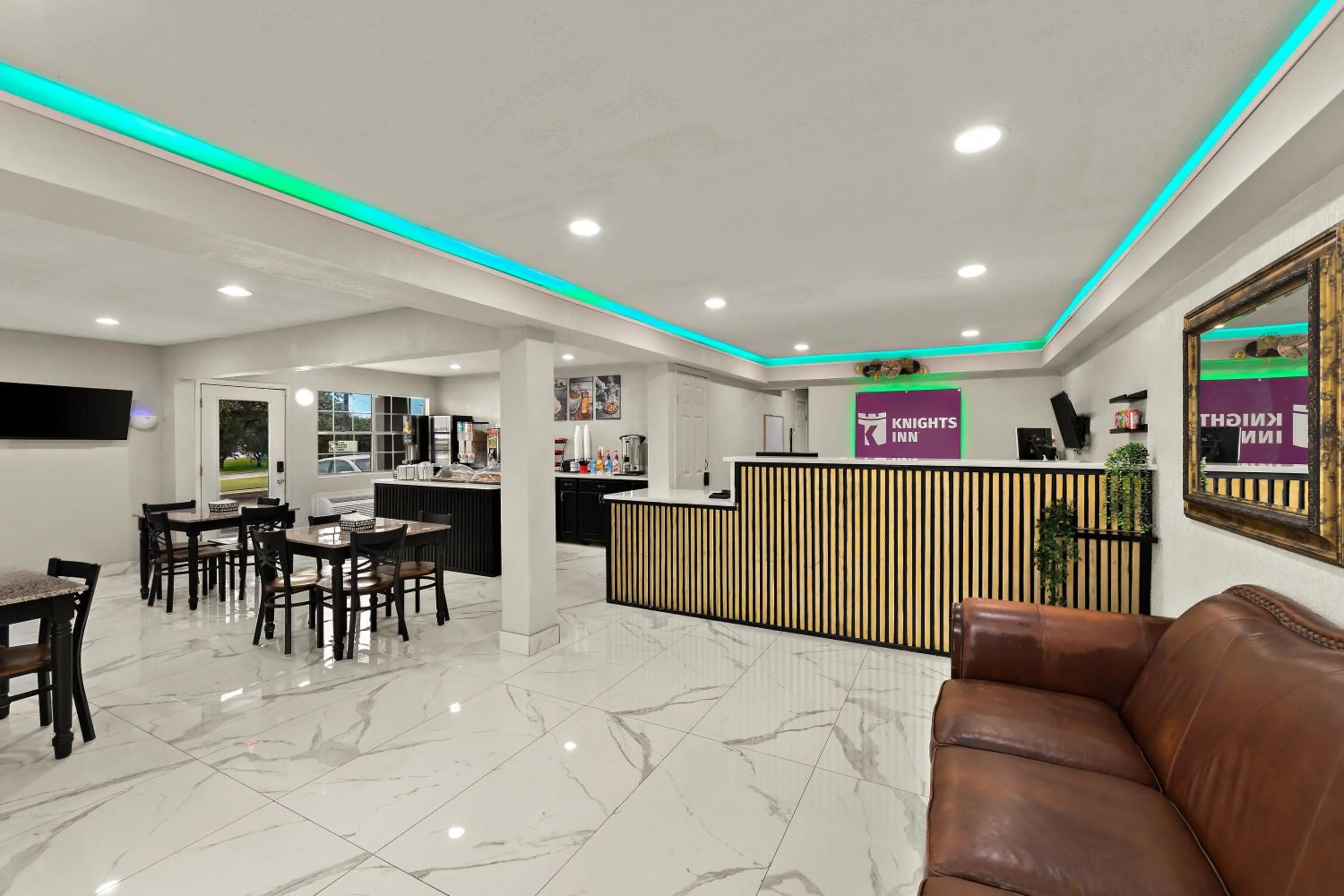 Lobby or reception in Knights Inn - Belton/Temple