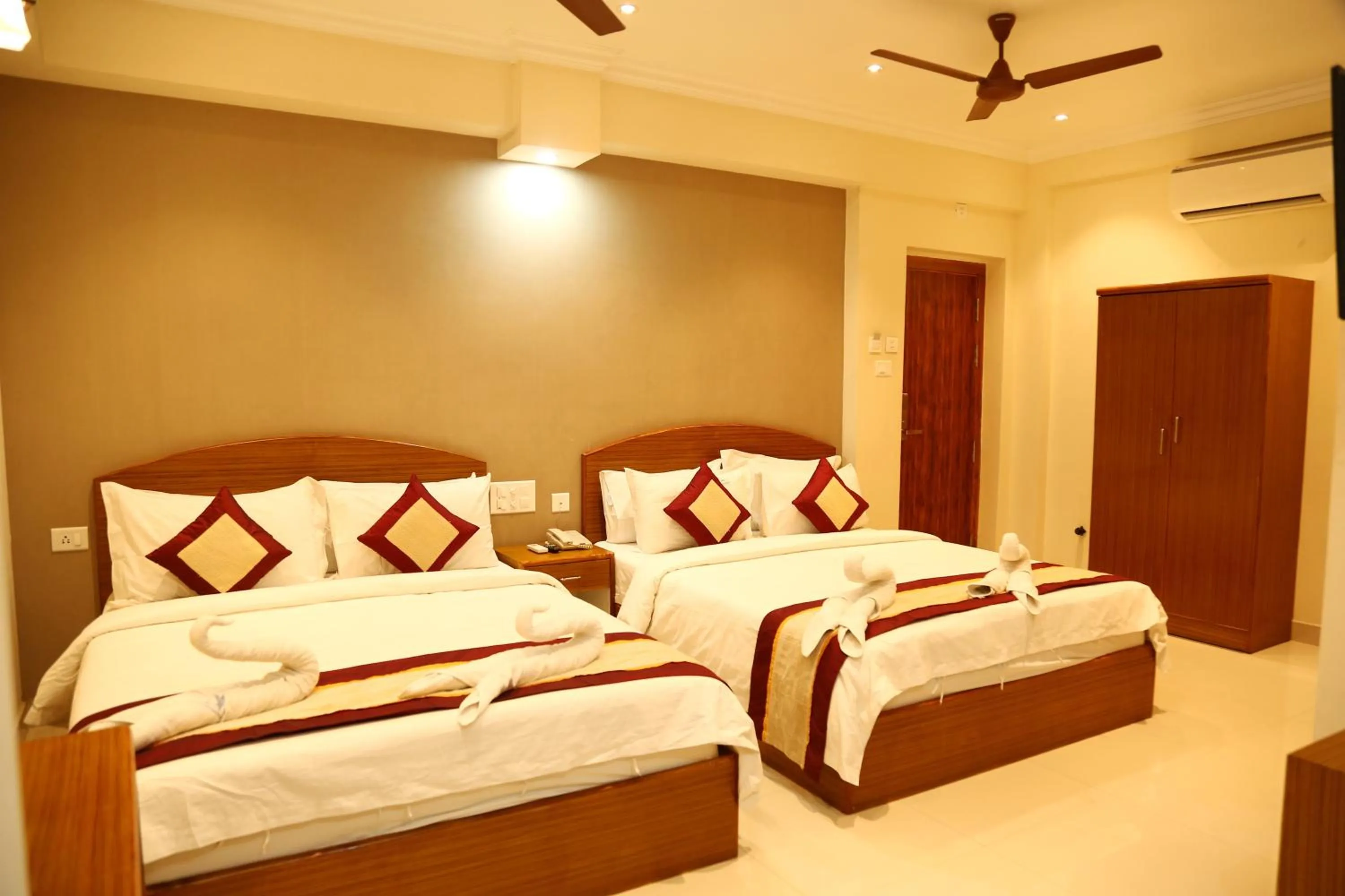 Bed in Nitheesh Residency