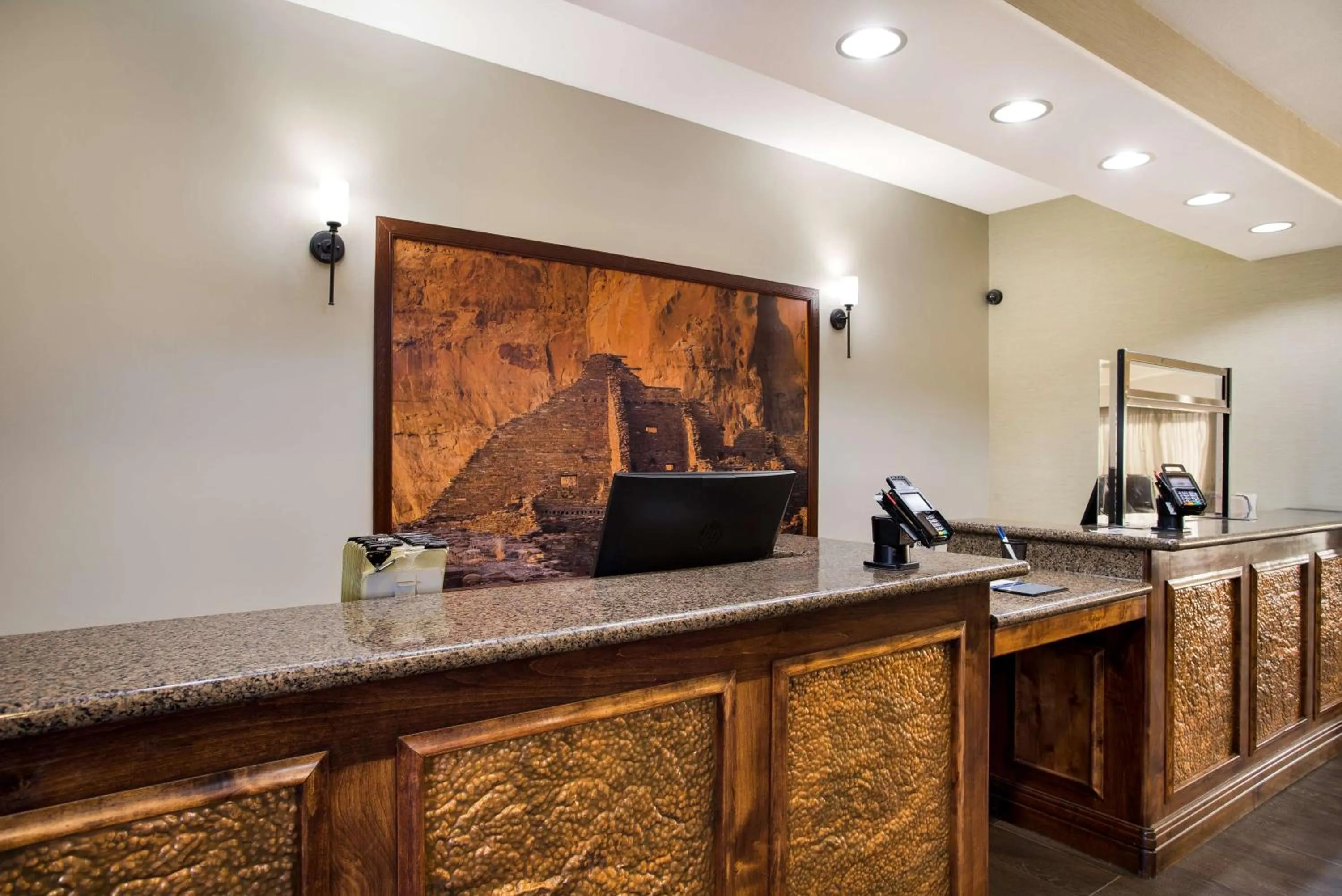 Lobby or reception in Best Western Gallup West