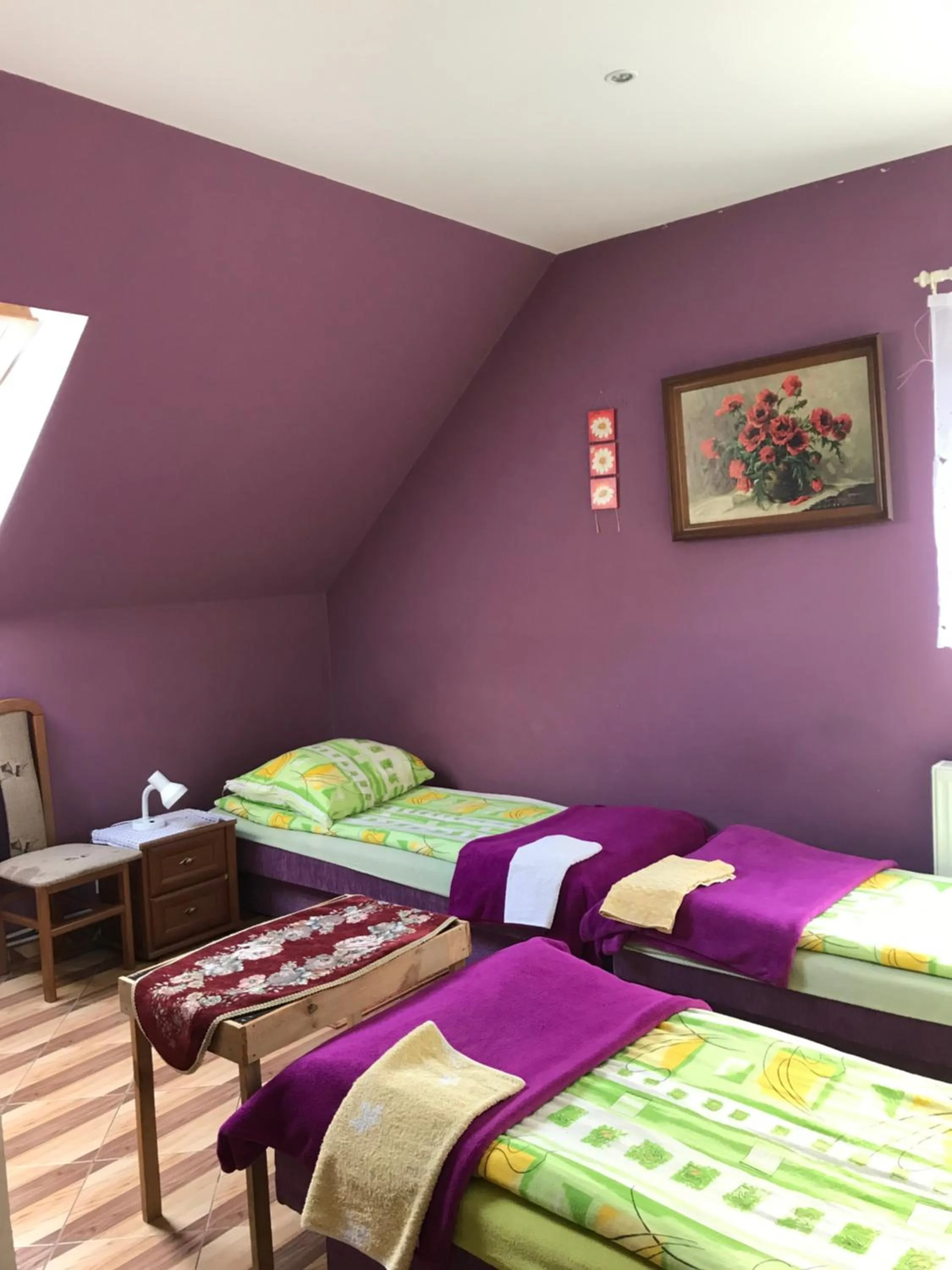 Quadruple Room - single occupancy in Restauracja Łania