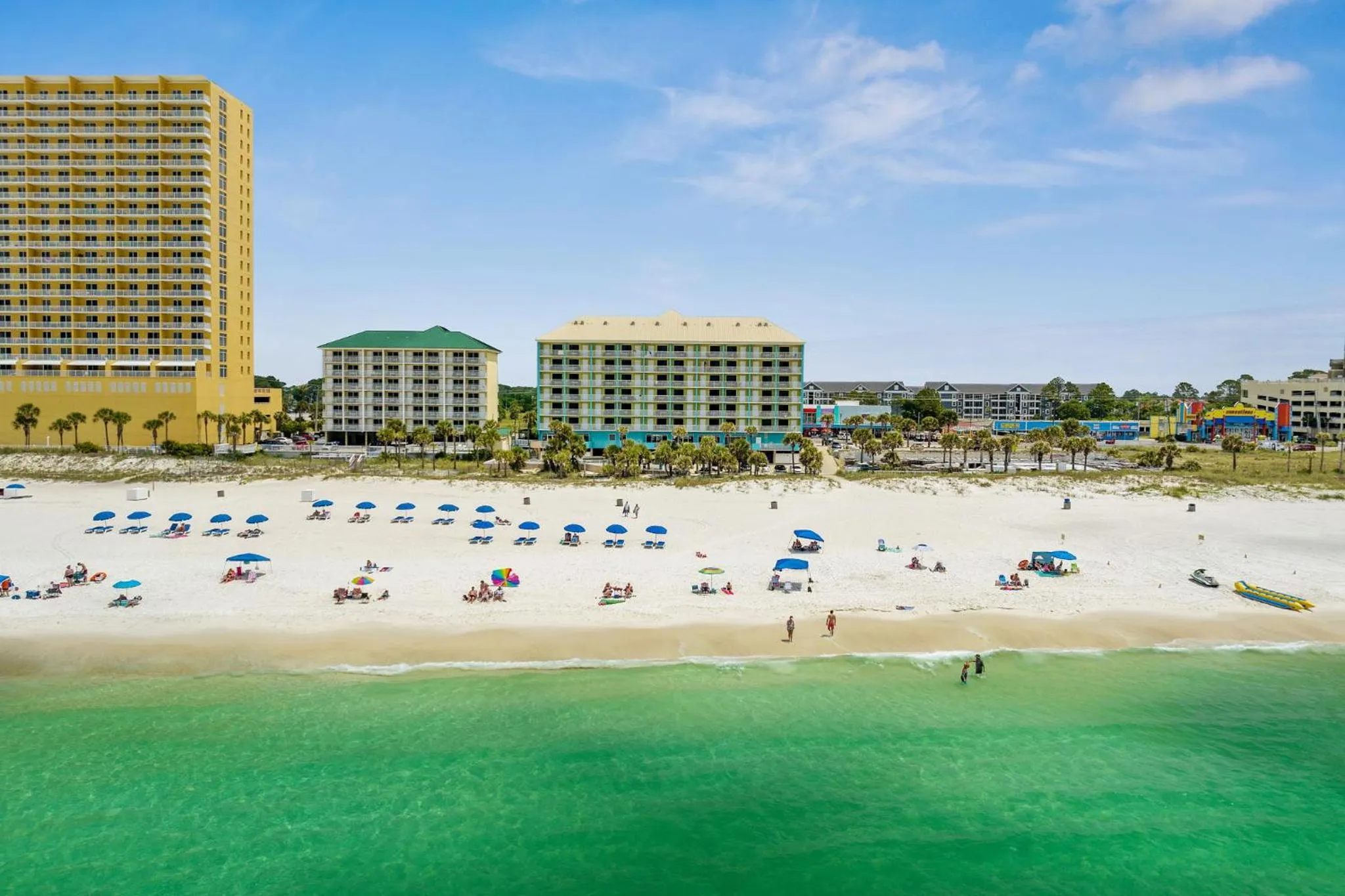 Property building in Holiday Terrace Beachfront Hotel, a By The Sea Resort
