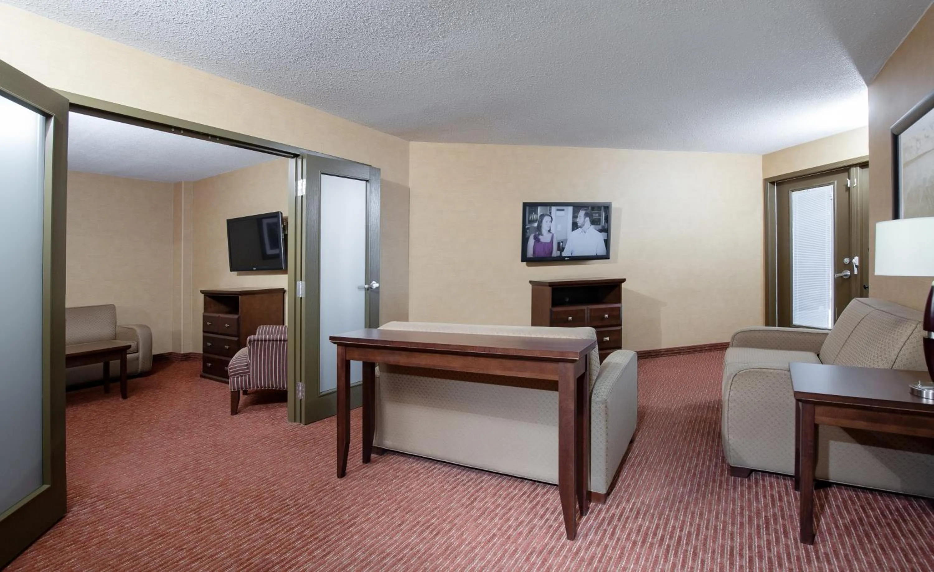 Living room in Pomeroy Hotel Fort St. John