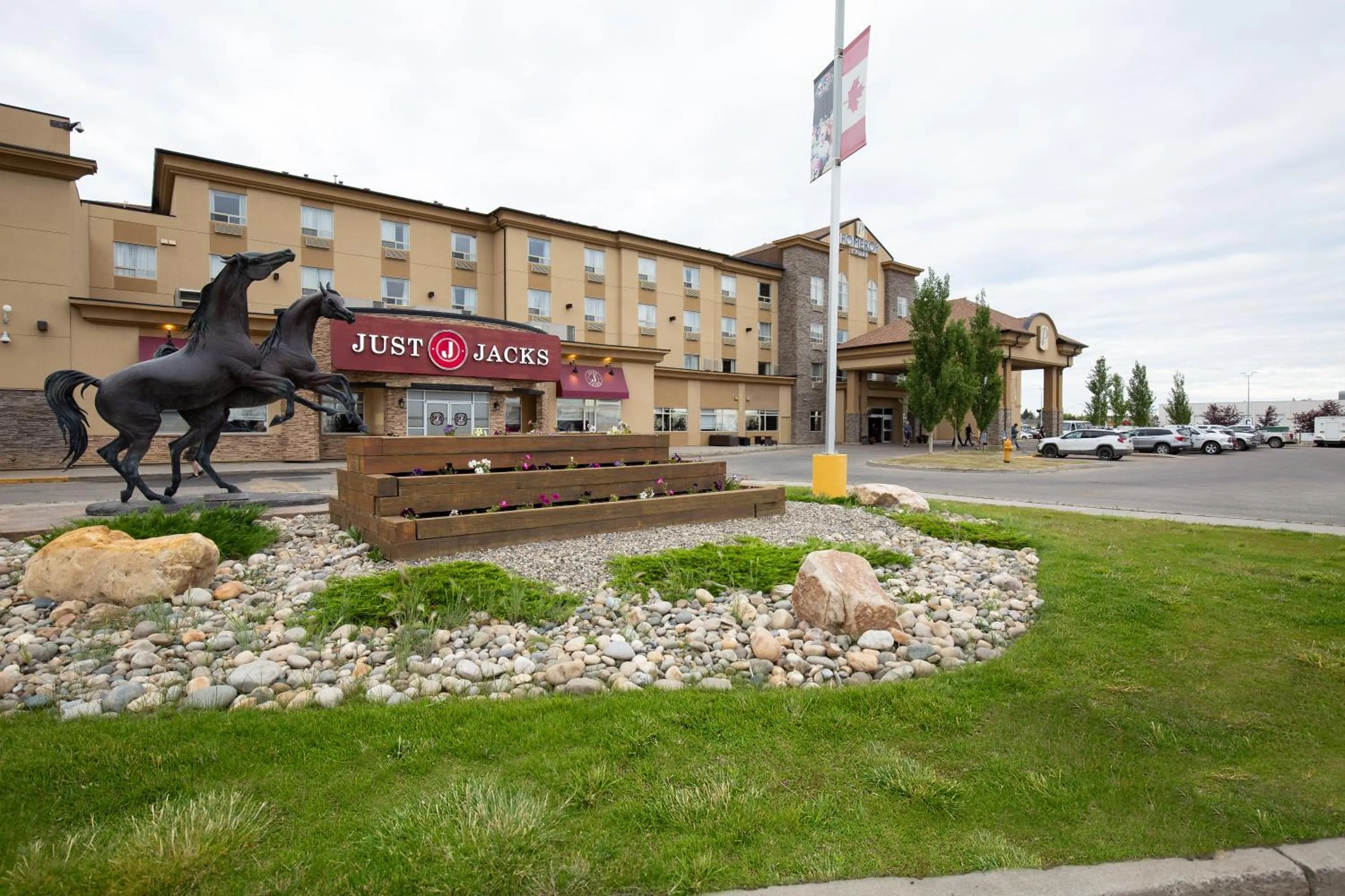 Property building in Pomeroy Hotel Fort St. John