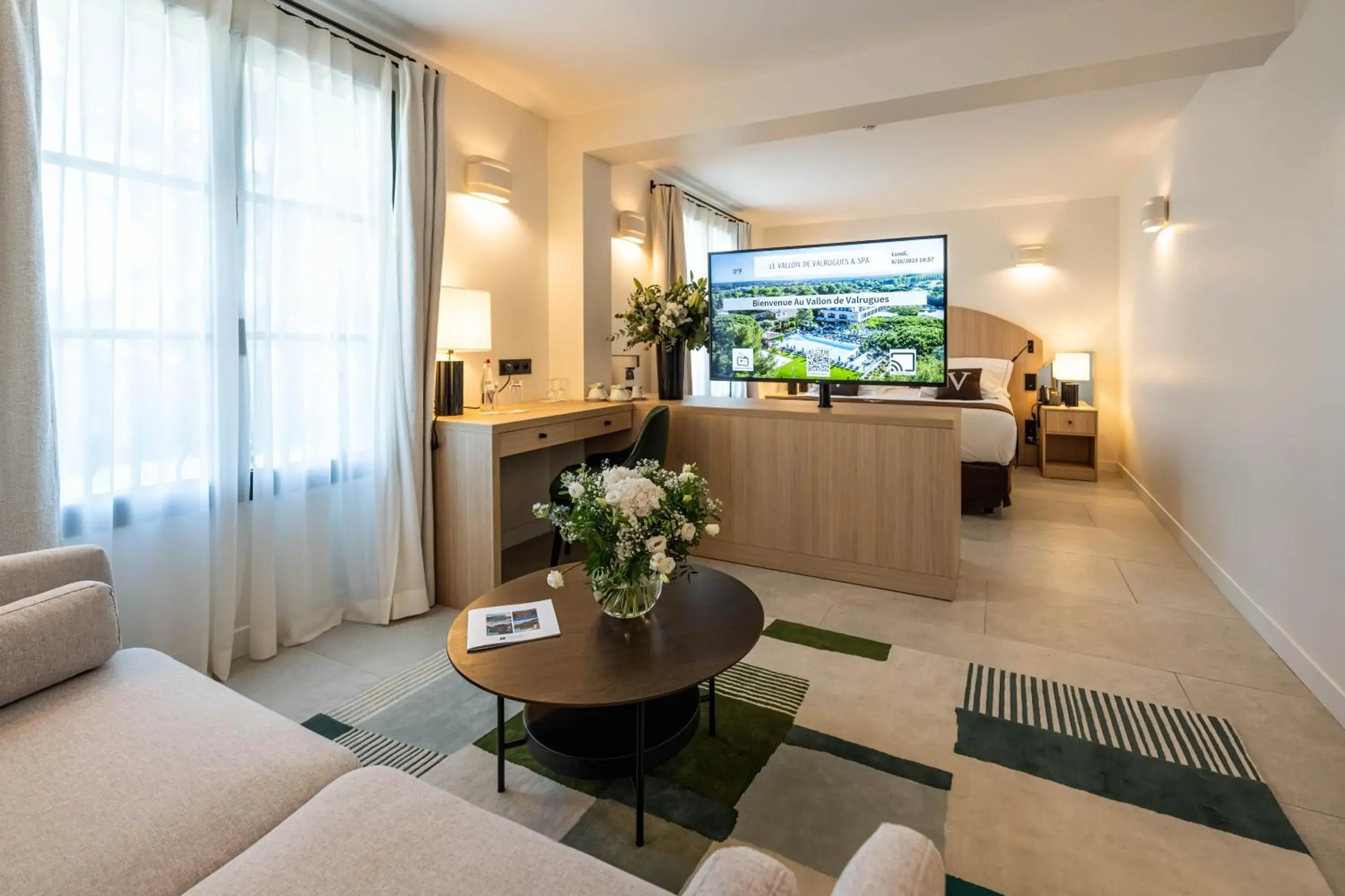 Junior Suite with Free Spa Access in Le Vallon de Valrugues Hotel Spa & Villas Junior Suite with Free Spa Access in Le Vallon de Valrugues Hotel Spa & Villas