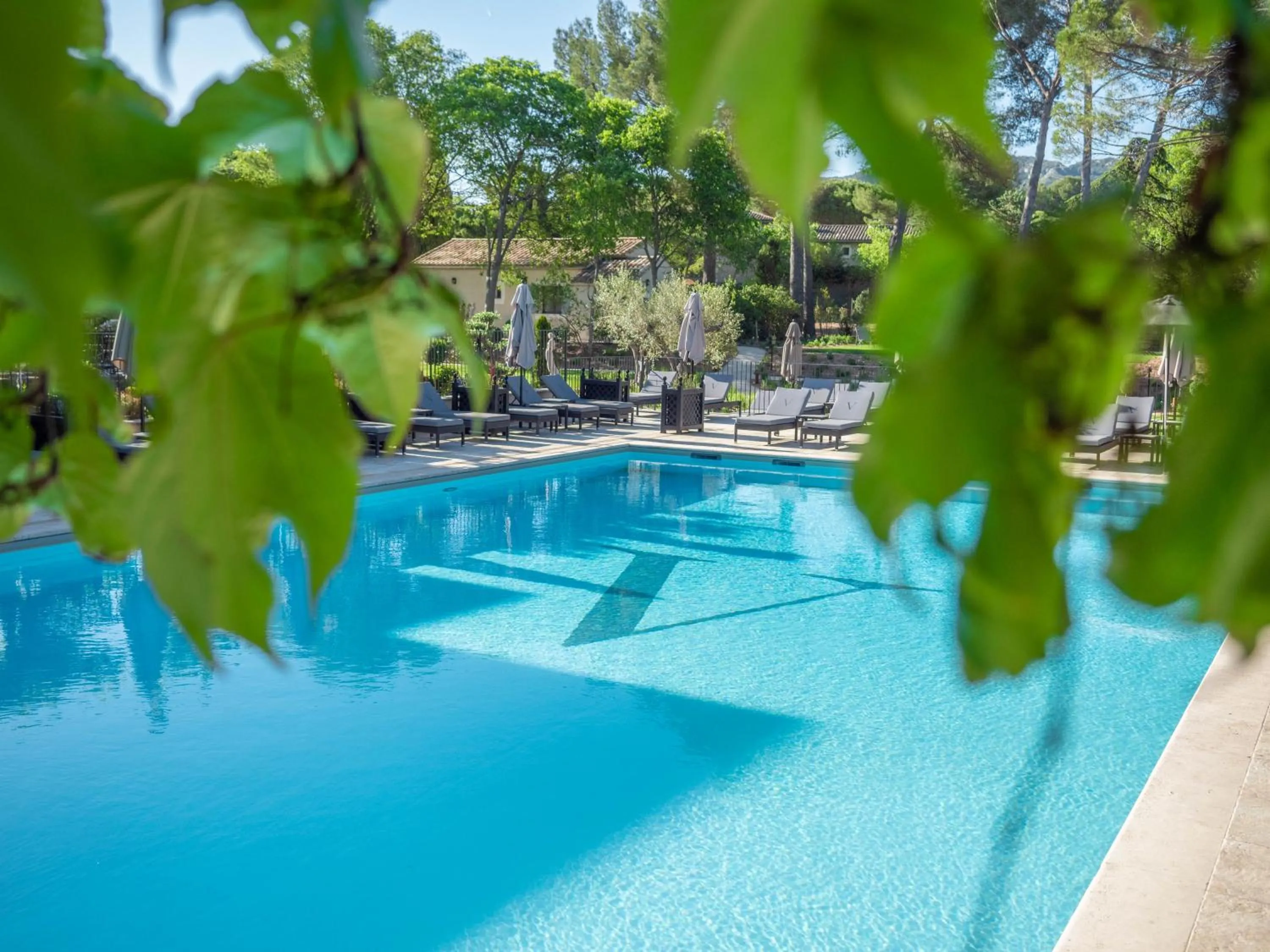 Swimming pool in Le Vallon de Valrugues Hotel Spa & Villas