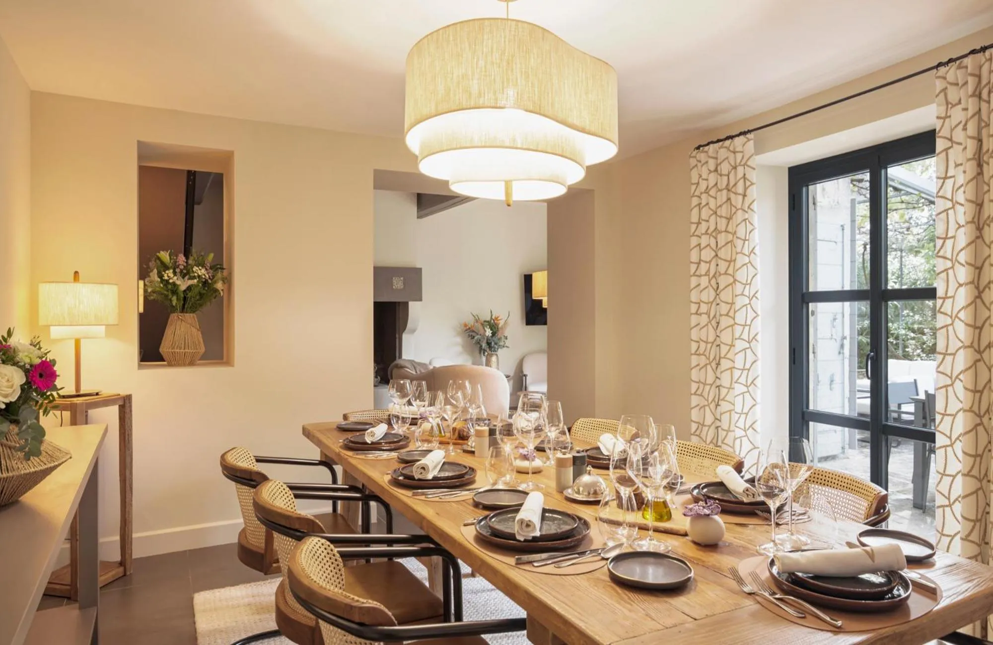 Dinner in Le Vallon de Valrugues Hotel Spa & Villas