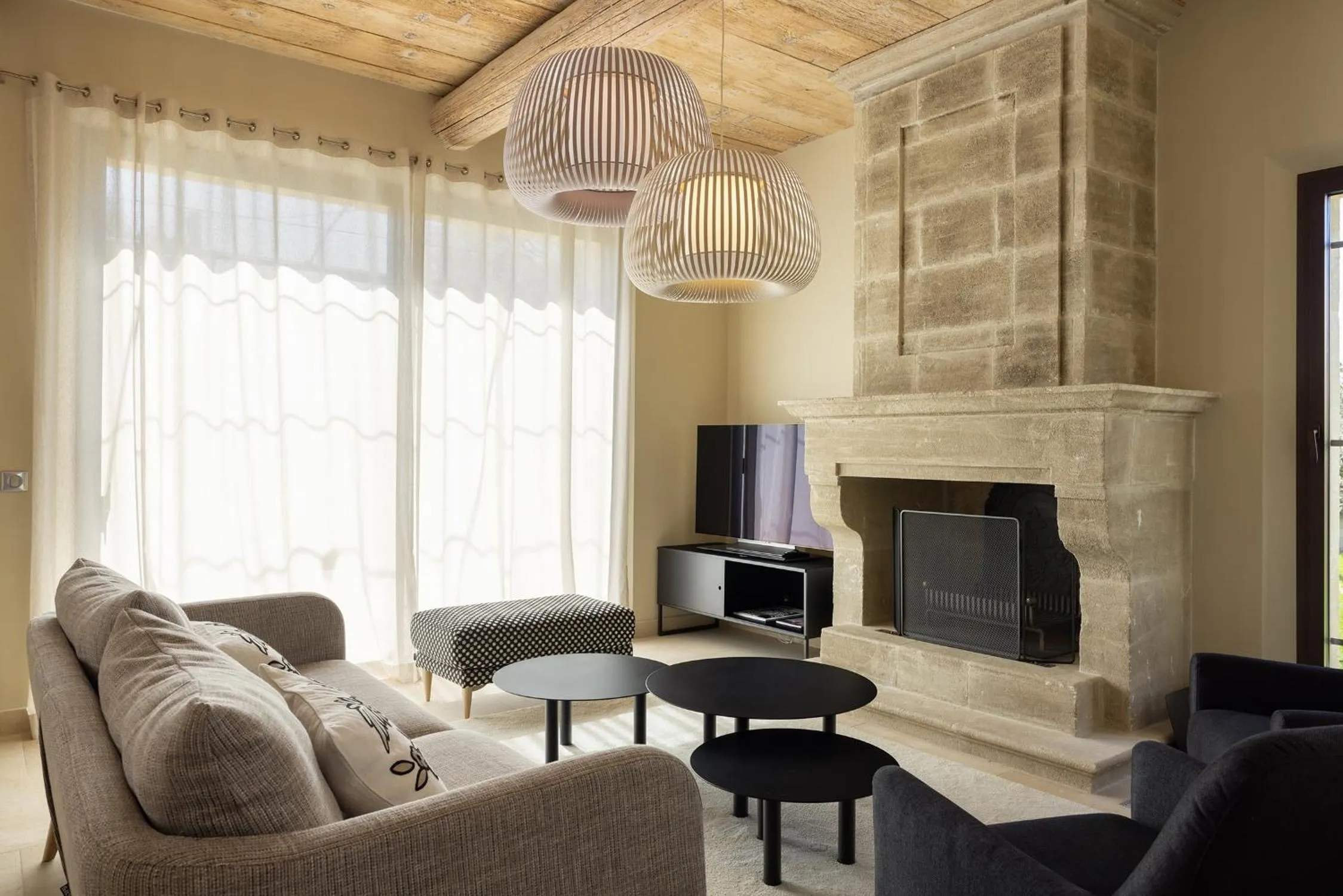 Living room in Le Vallon de Valrugues Hotel Spa & Villas