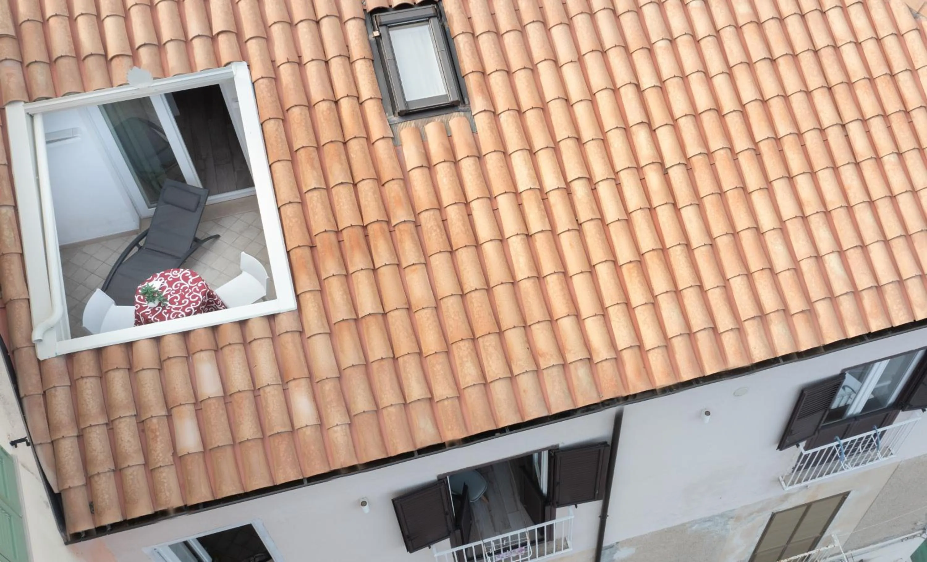 Bird's eye view in B&B Island Tropea -Sea View Rooms & Suites-