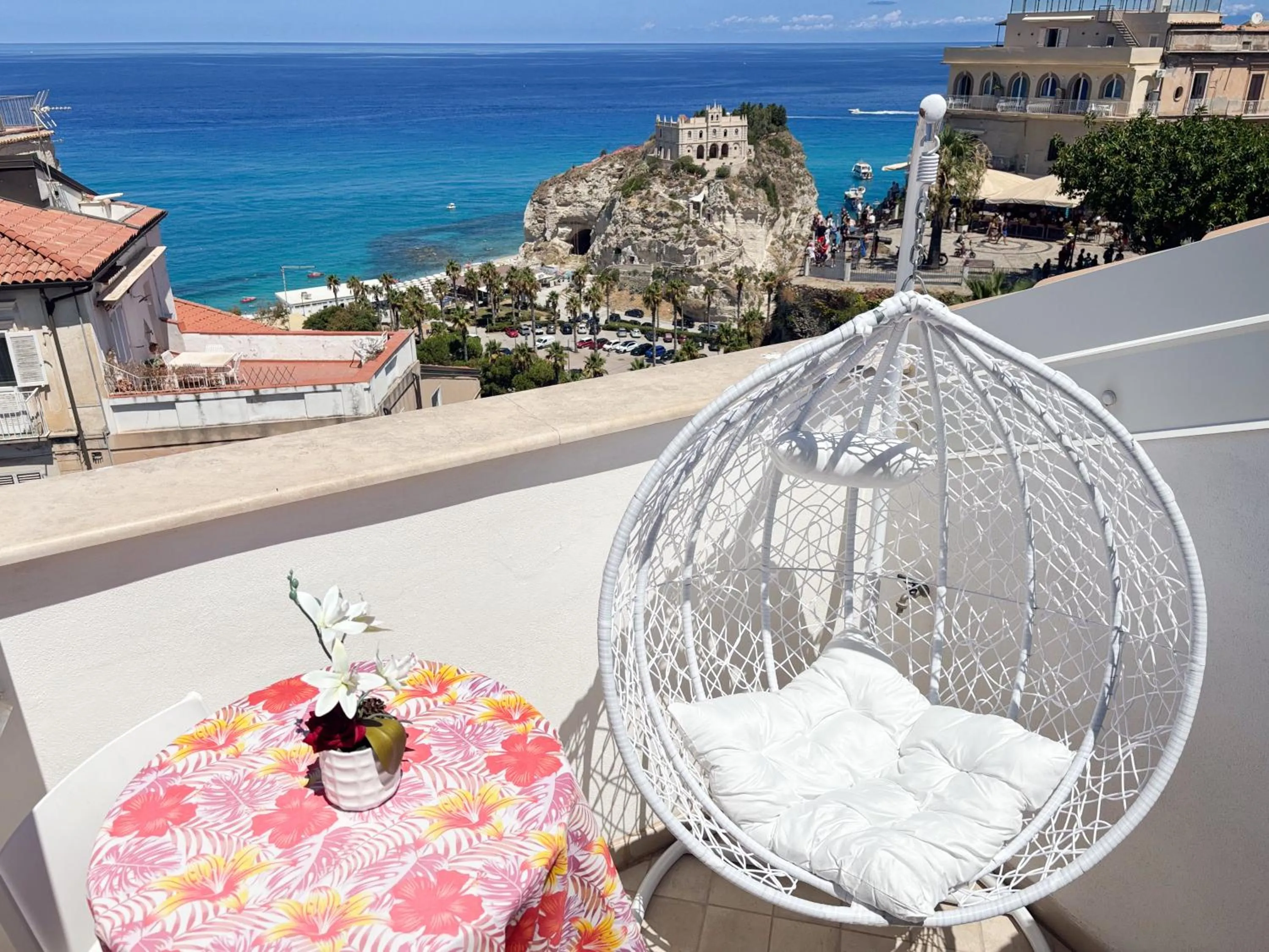Balcony/Terrace in B&B Island Tropea -Sea View Rooms & Suites-