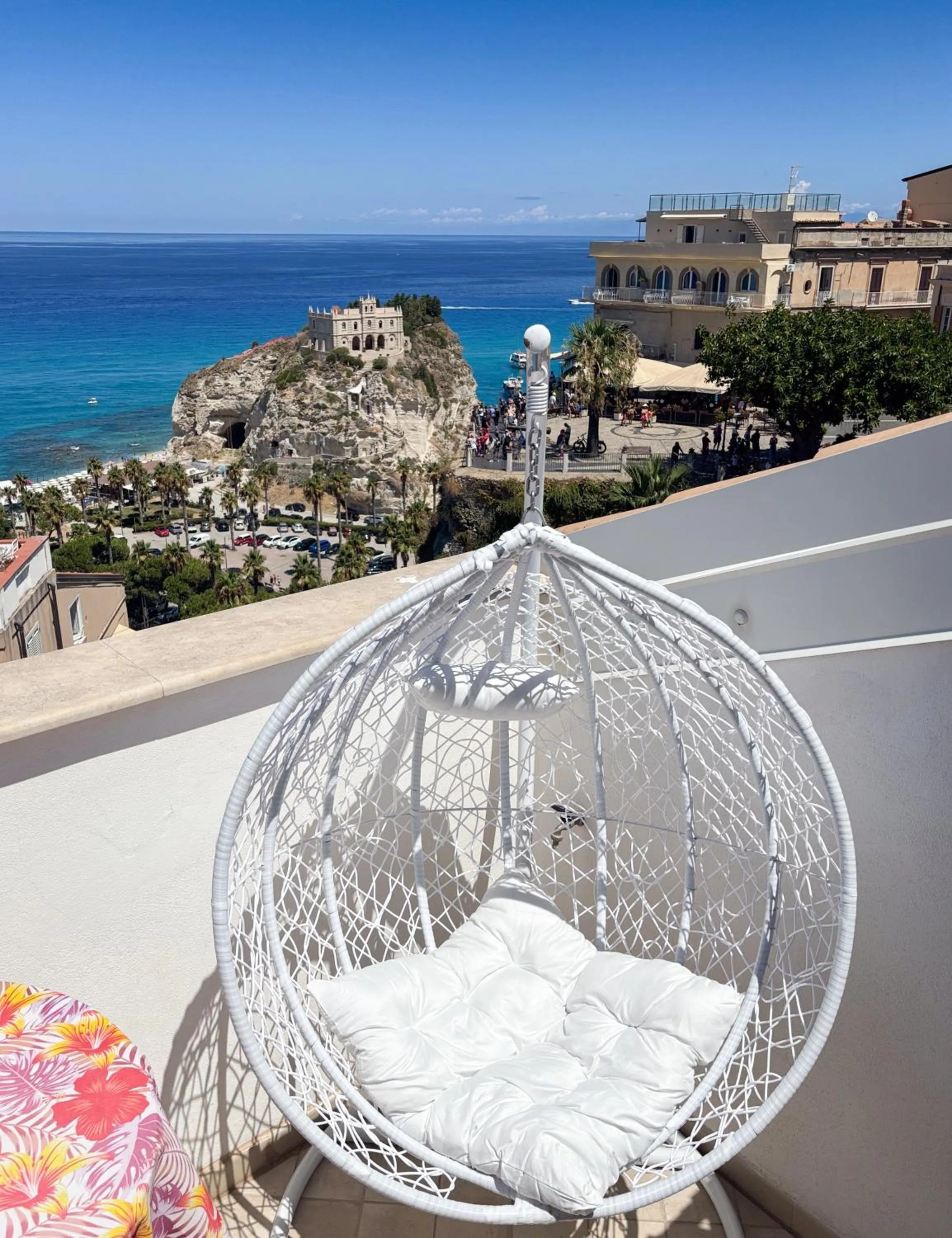 Balcony/Terrace in B&B Island Tropea -Sea View Rooms & Suites-
